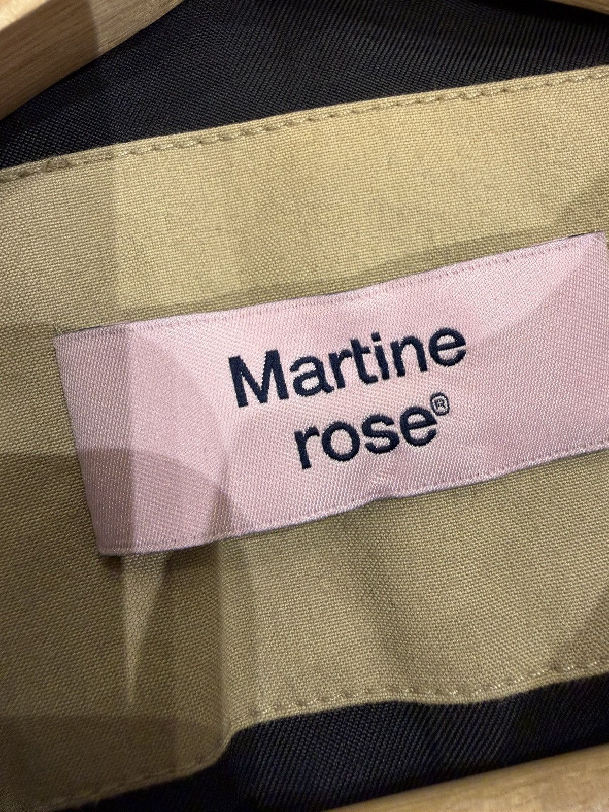 Martine Rose Martine Rose Trench Coat - Khaki Size US L / EU 52-54 / 3 - 3 Thumbnail