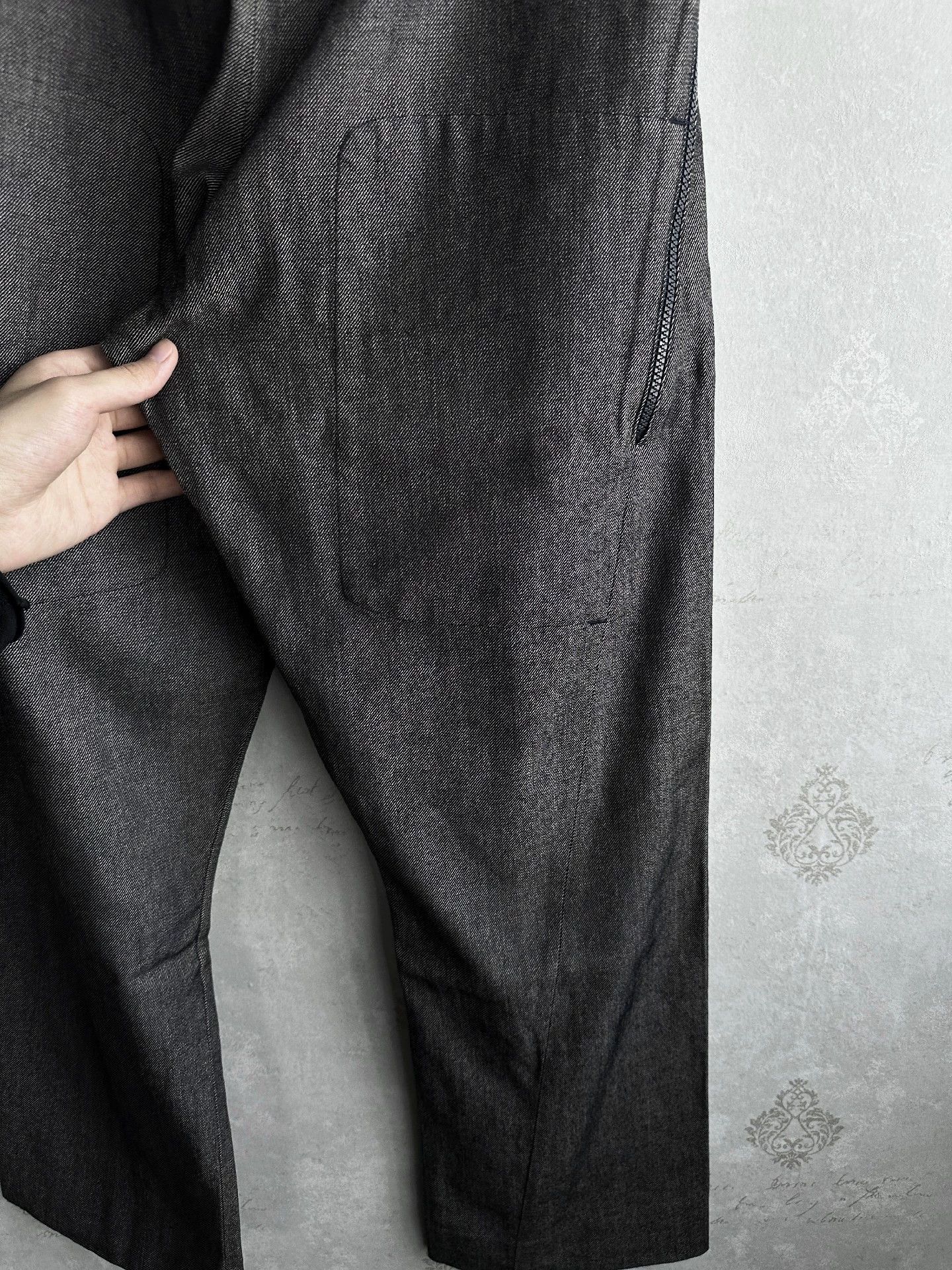 Dirk Bikkembergs Dirk Bikkembergs 90s Double Side Zipper Trousers Size US 30 / EU 46 - 3 Thumbnail