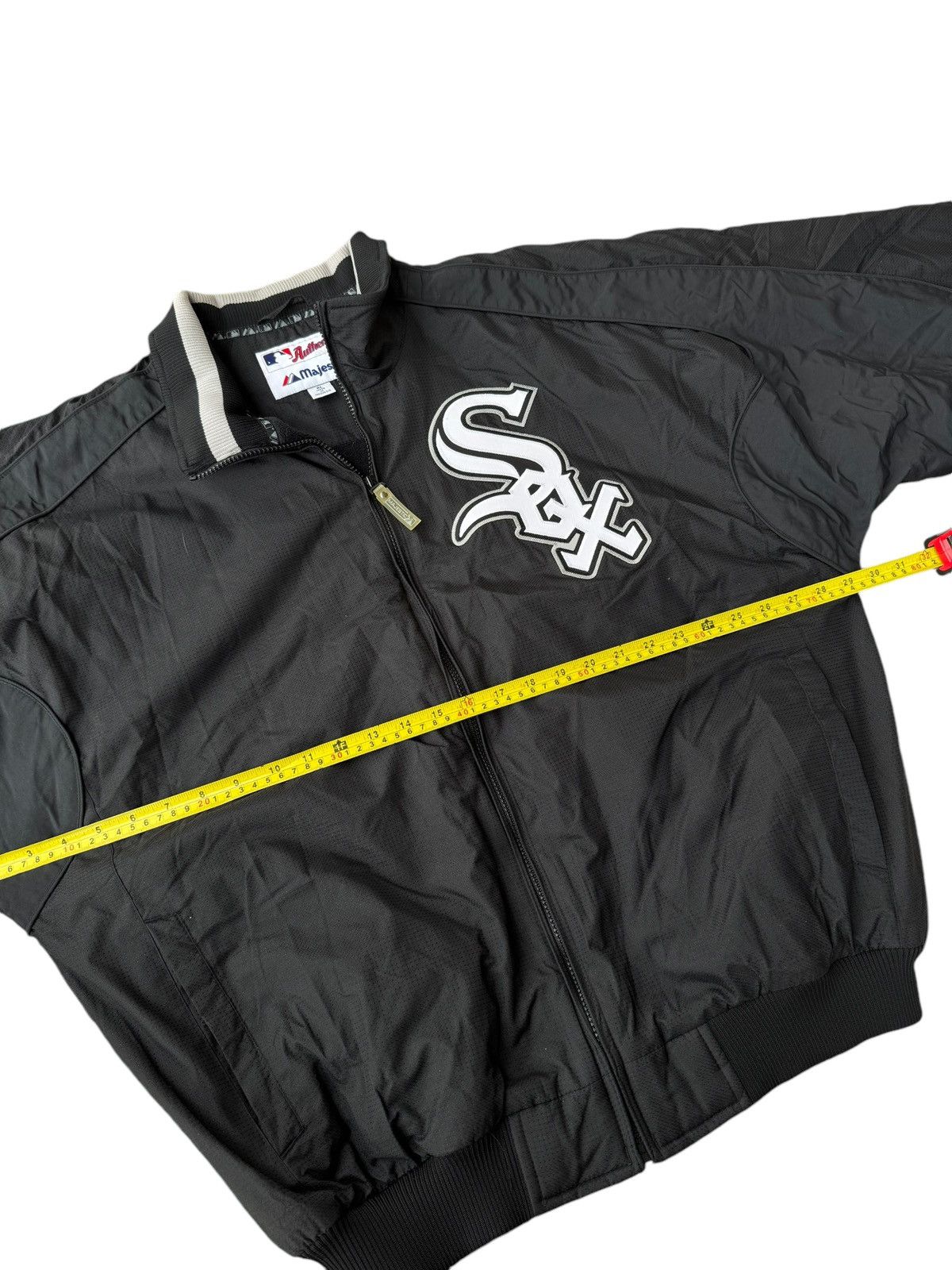 MLB × Majestic × Vintage Chicago White Sox Majestic Vintage MLB Jacket Track Dugout Size US XL / EU 56 / 4 - 11 Thumbnail