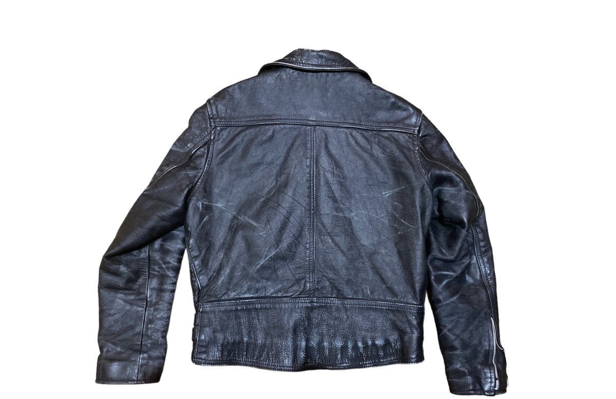 Vintage Rare Vintage 80s Distressed Punk Leather Biker Jacket Size US M / EU 48-50 / 2 - 7 Thumbnail