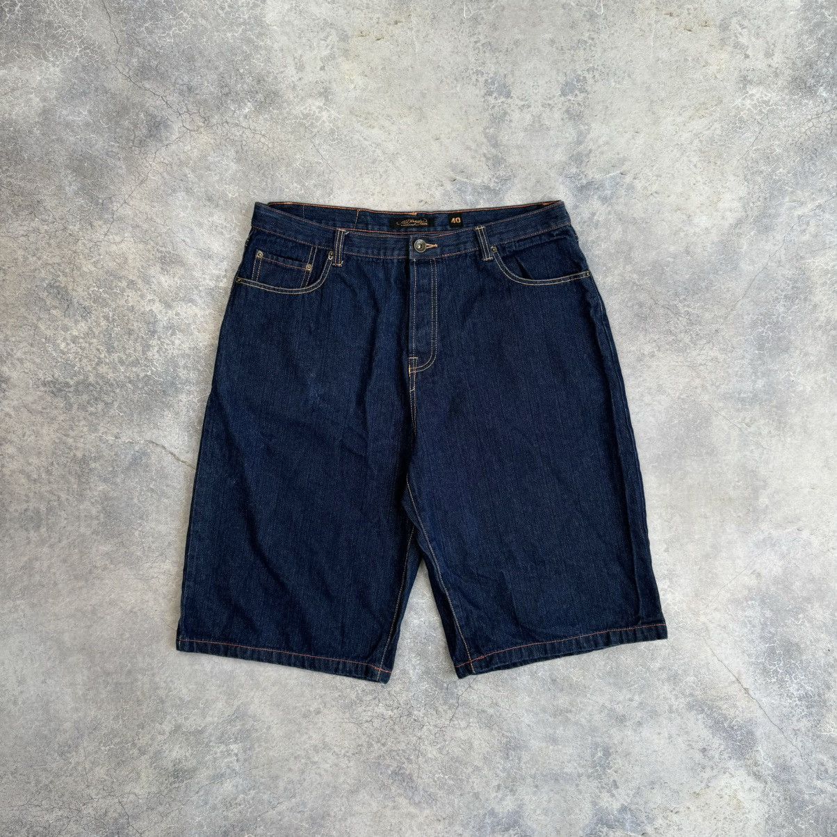 Ed Hardy 2008 💥 ED HARDY EMBROIDERED TIGER AWARE JORTS SHORTS Y2K Size US 40 / EU 56 - 2 Thumbnail