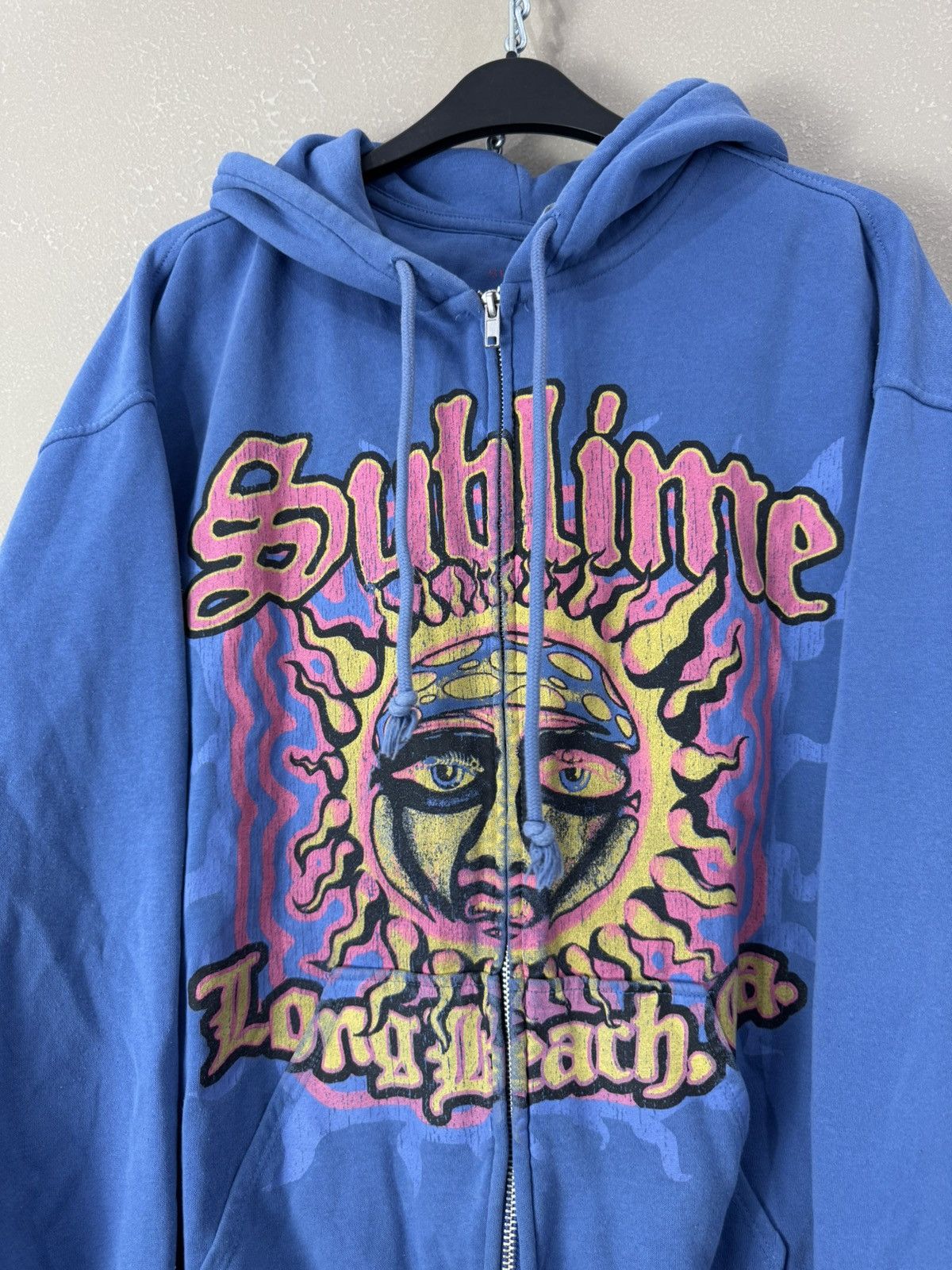 Band Tees Vintage Sublime Boxy Zip Graphic Hoodie Size US S / EU 44-46 / 1 - 3 Thumbnail
