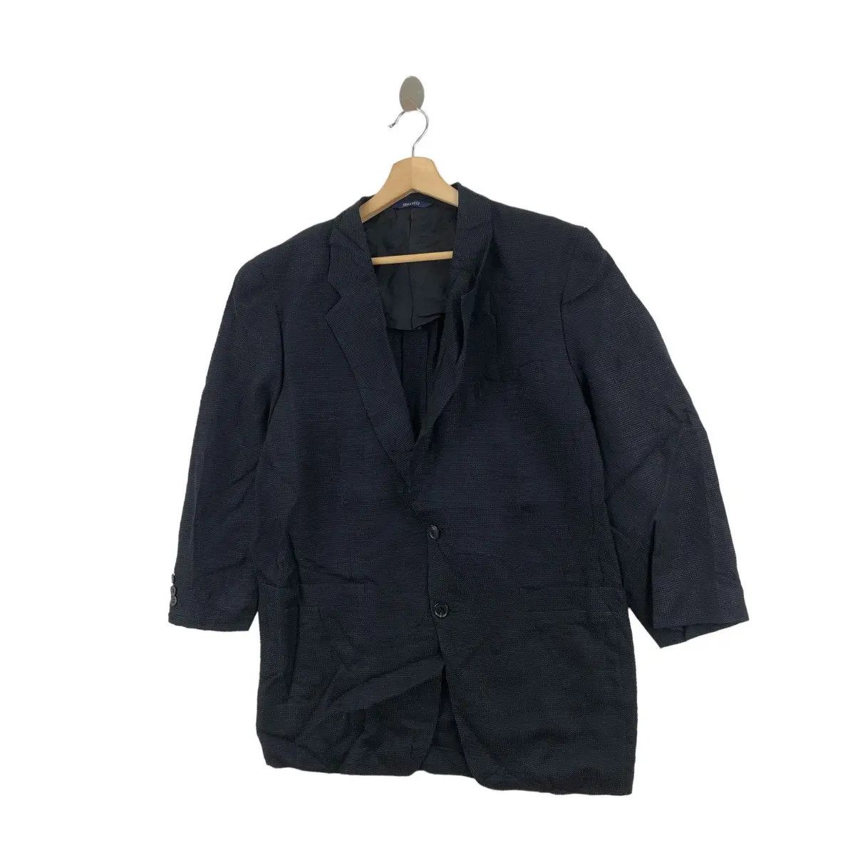 Vintage Vintage 90’ NINA RICCI PARIS Monsieur 2 Button Blazer Sport Size 42R - 4 Thumbnail