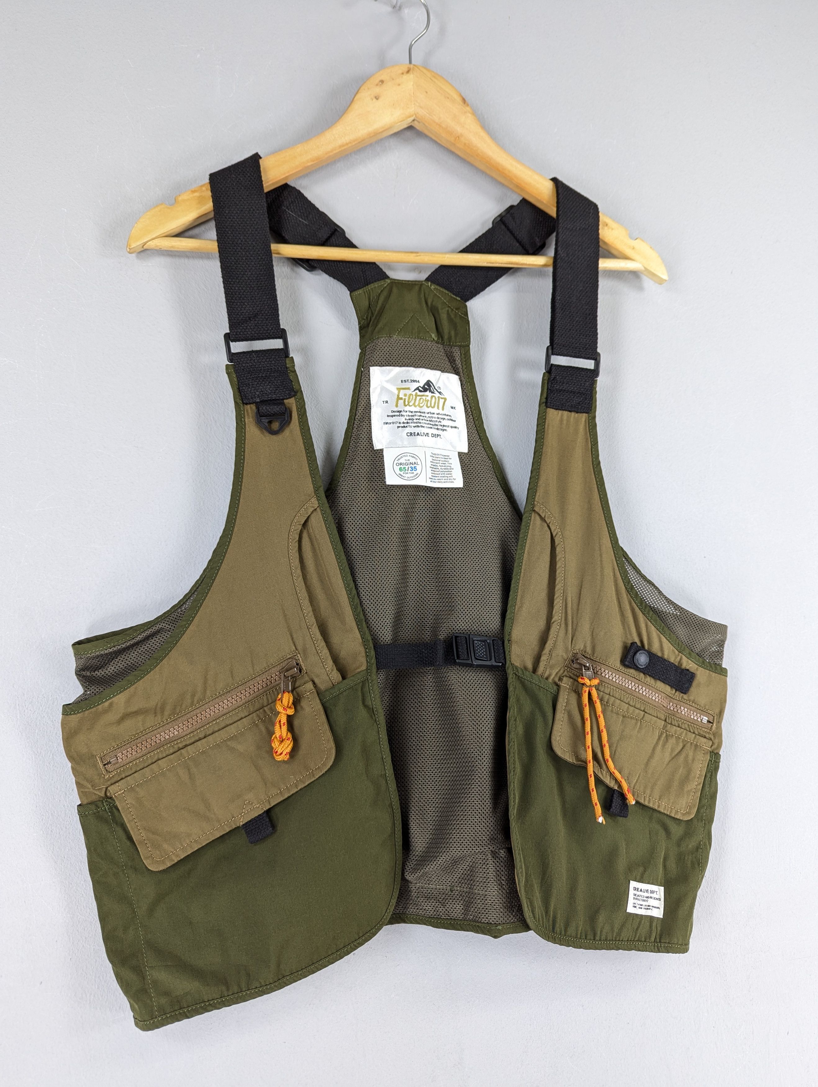 Japanese Brand Filter017 Pocket Tactical Vest Multi-Pocket Size US M / EU 48-50 / 2 - 3 Thumbnail