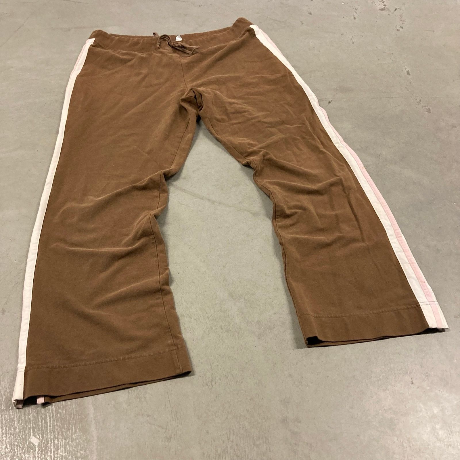 Foot Locker Low rise striped foot locker flared sweatpants 36x29 Size 36" / US 14 / IT 50 - 1 Thumbnail