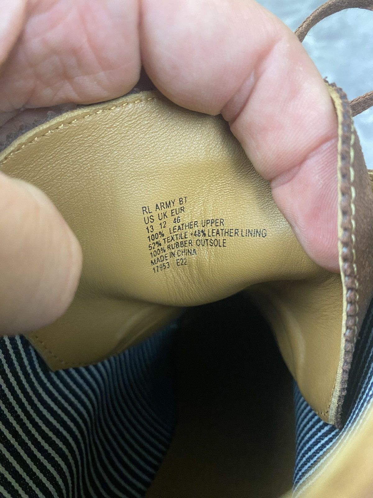 Polo Ralph Lauren Ralph Lauren Polo Country RL Army BT Military Style Boots 46 Size US 13 / EU 46 - 8 Thumbnail