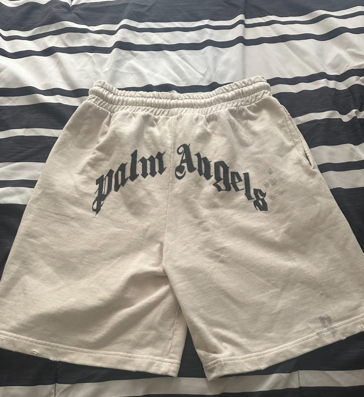 Palm Angels Palm Angels Palm Neon Sweat Shorts Size US 34 / EU 50 - 4 Thumbnail