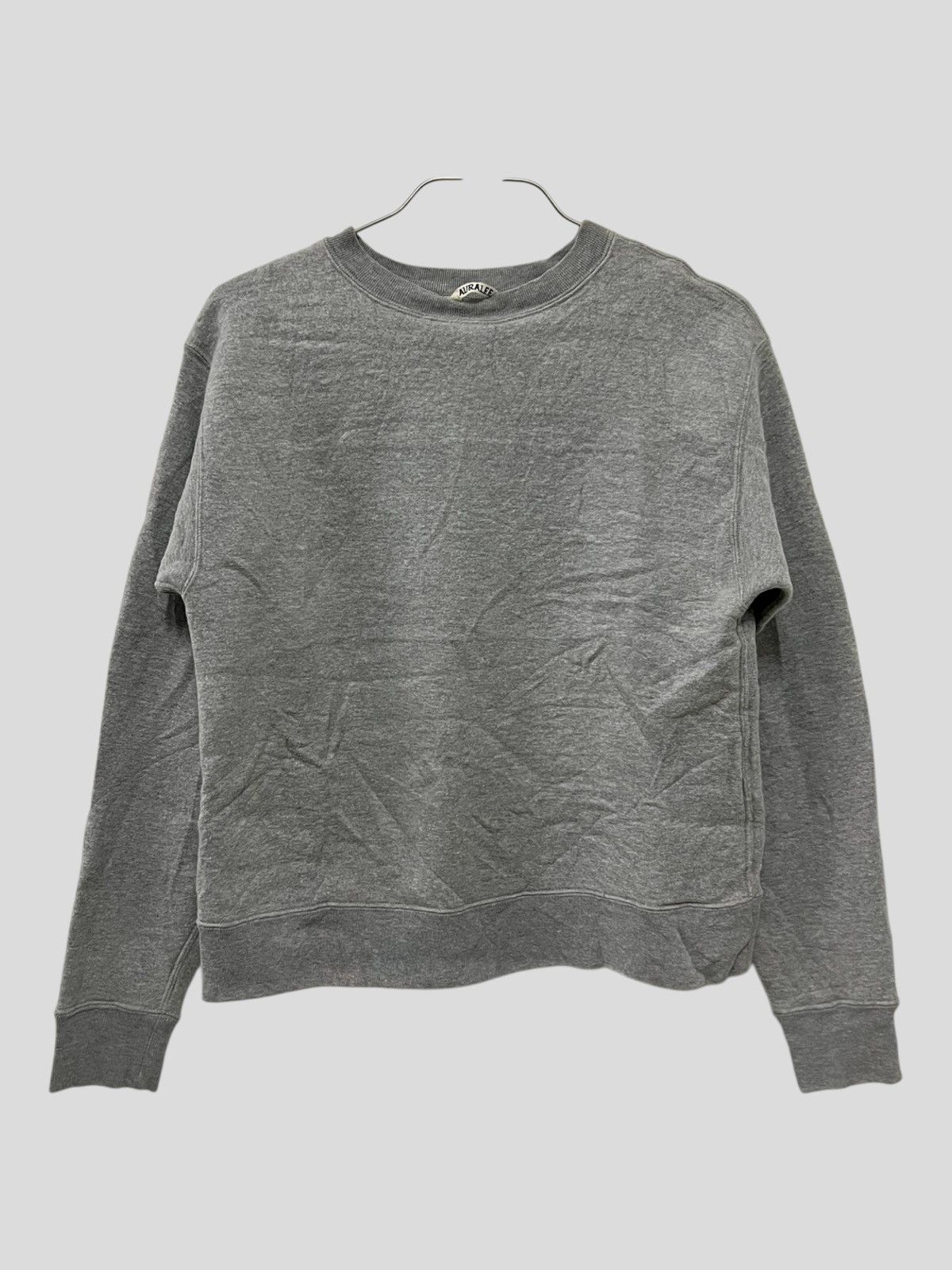 Auralee Auralee Loopwheel Boxy Heavy Cotton Thermal Lining Sweater Size US S / EU 44-46 / 1 - 3 Thumbnail