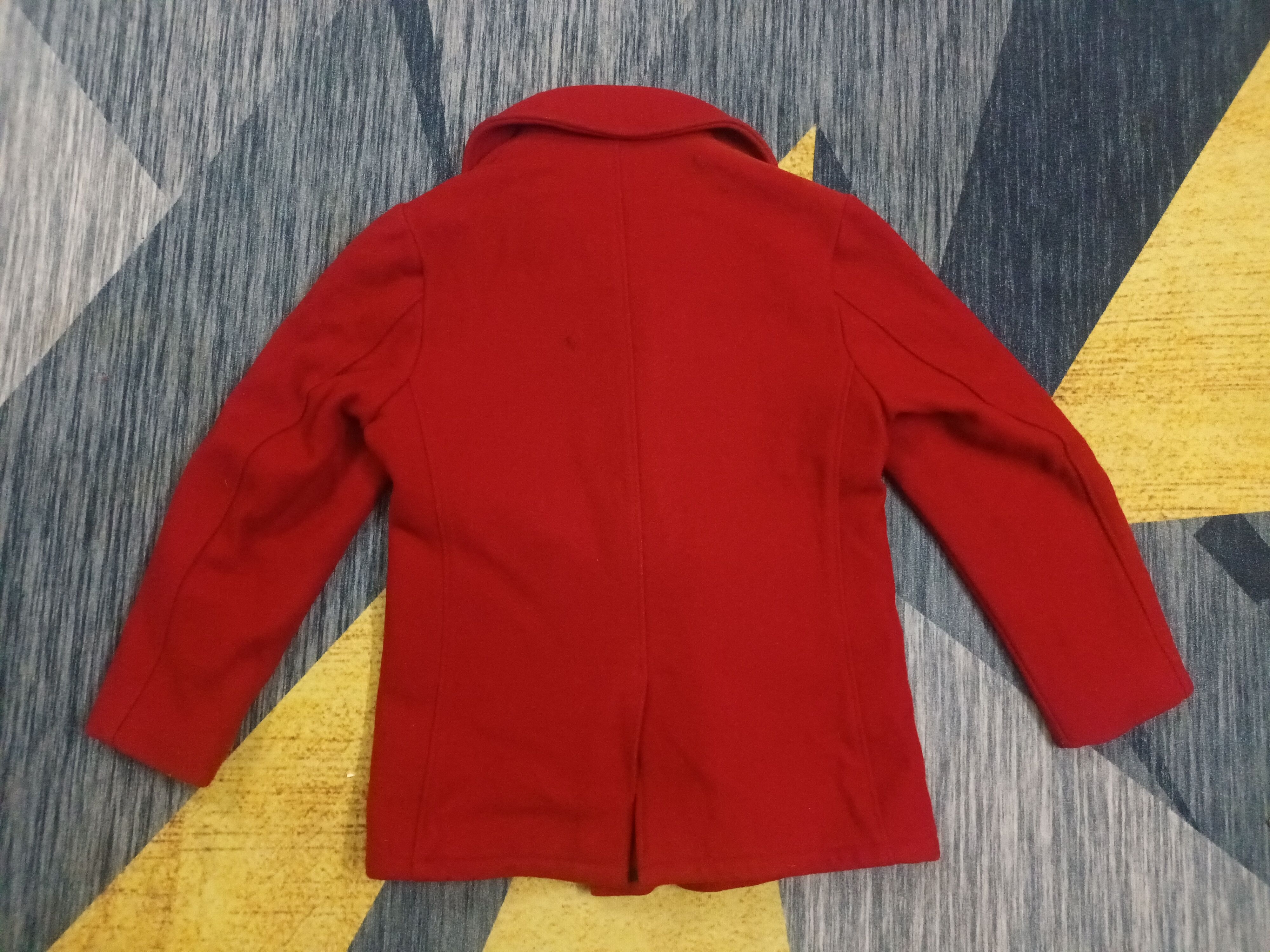 Schott 🔥 US 740N PEA JACKET 🔥 Size US M / EU 48-50 / 2 - 2 Thumbnail