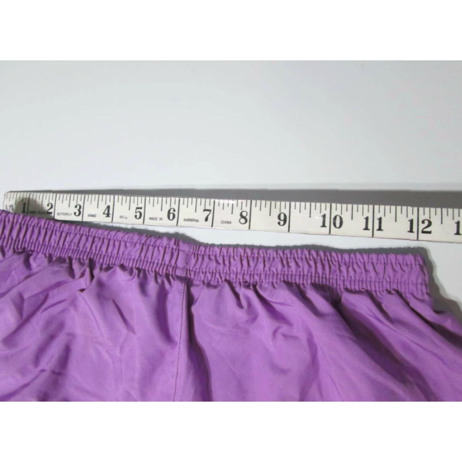 Nike Nike Womens Athletic Shorts S Purple Tie Print Solid Breathable Gym Activewear Size 28" / US 6 / IT 42 - 7 Thumbnail