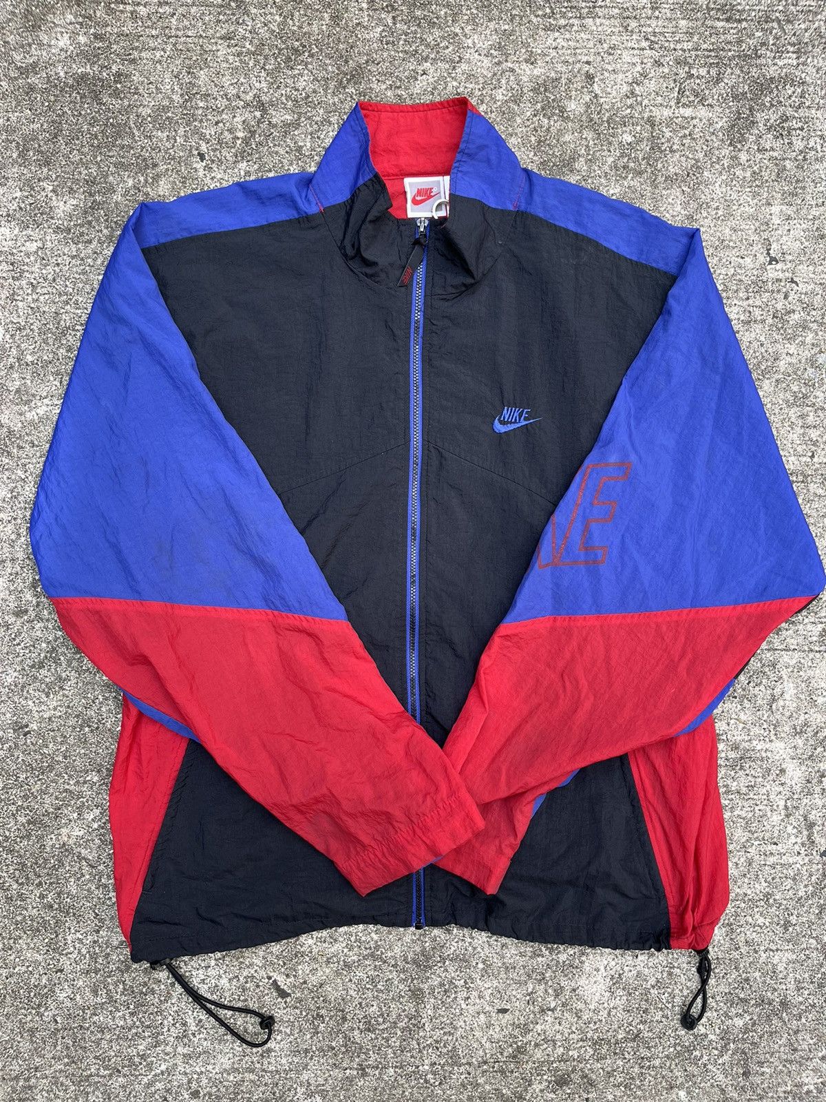 Nike × Vintage Crazy Vintage 90s Nike Windbreaker Size US L / EU 52-54 / 3 - 10 Thumbnail