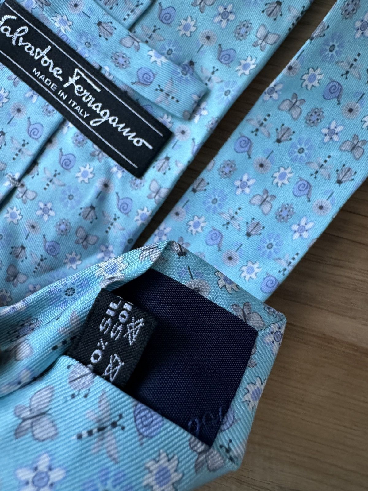 Salvatore Ferragamo Salvatore ferragamo blue tie Size ONE SIZE - 2 Thumbnail