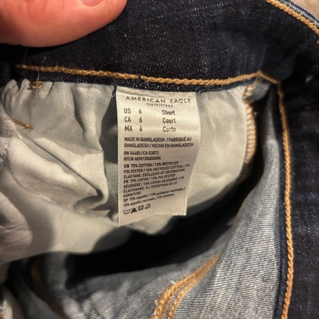 American Eagle Outfitters American Eagle Outfitters Women's Deep Indigo Jegging Jeans Size 28" / US 6 / IT 42 - 5 Thumbnail