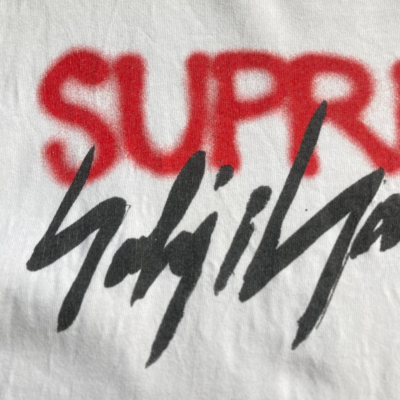 Supreme × Yohji Yamamoto A/W20 Spell Out Tee Size US L / EU 52-54 / 3 - 4 Thumbnail