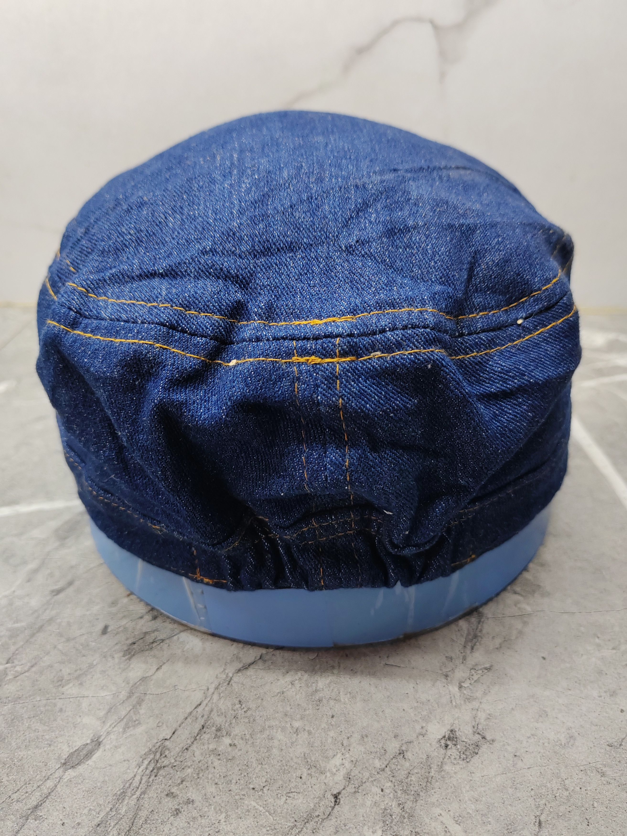 If Six Was Nine Vintage Cadet Denim Coen Japanese Style Cap HAt Size ONE SIZE - 5 Thumbnail