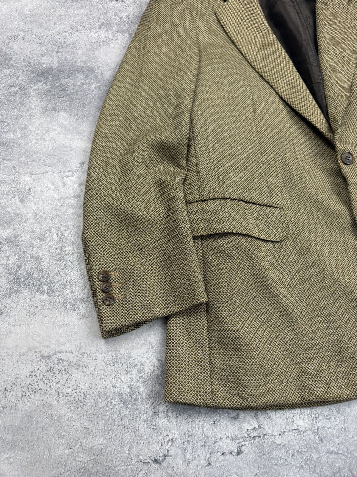 Brioni Brioni 100% Cashmere Tweed Blazer Jacket Made In Italy Size 40R - 8 Thumbnail