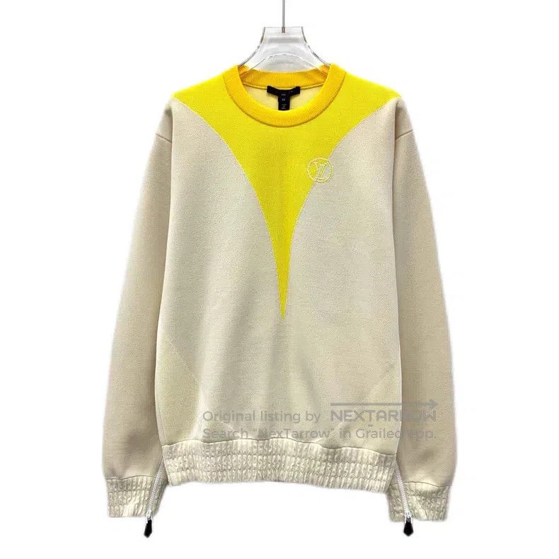 Louis Vuitton Louis Vuitton 23 color-block logo embroidered cotton crewn Size US XS / EU 42 / 0 - 1 Thumbnail