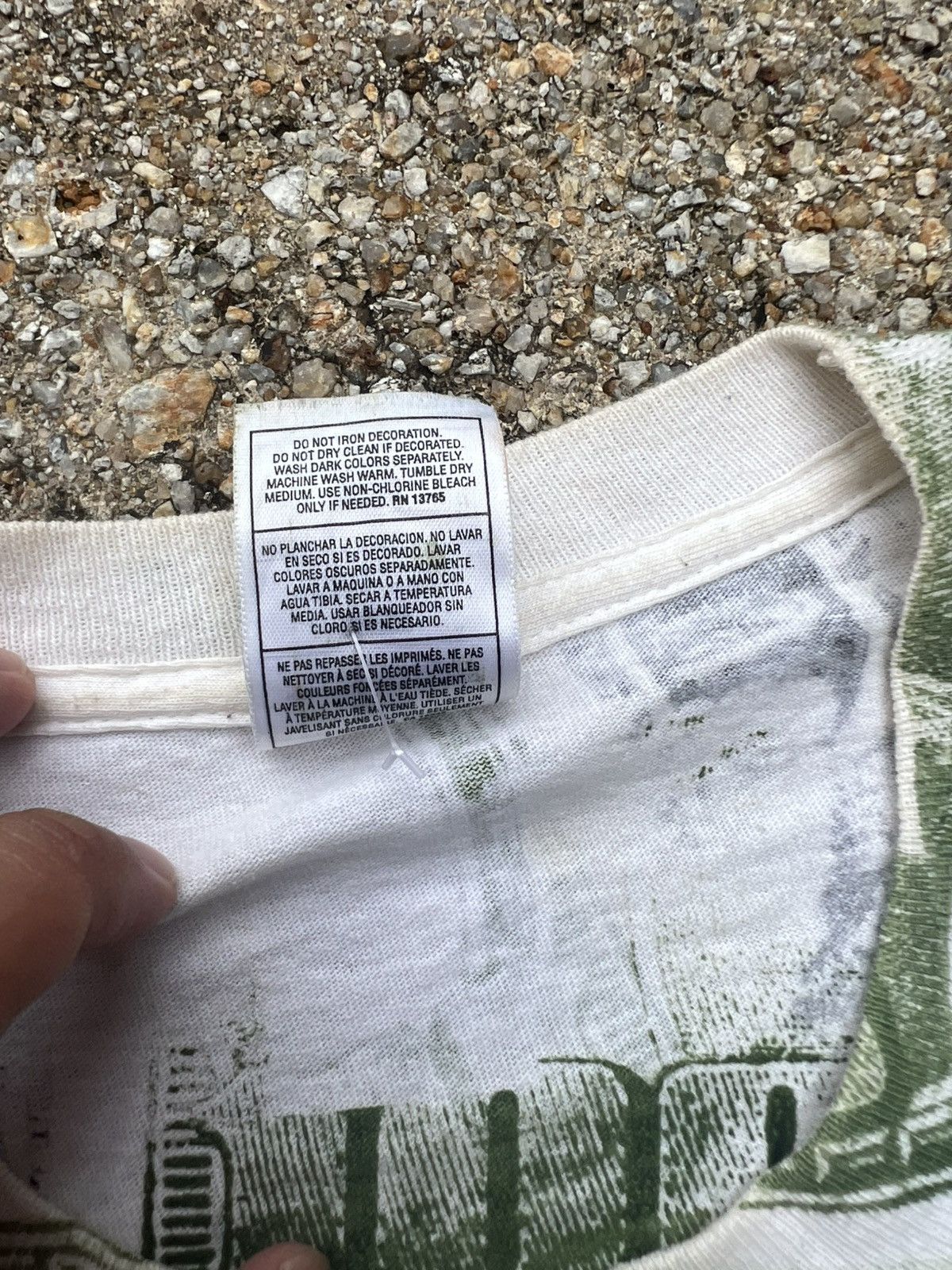 Hypebeast × Vintage Vintage Dolar USD Overprint Shirt Size US L / EU 52-54 / 3 - 5 Thumbnail