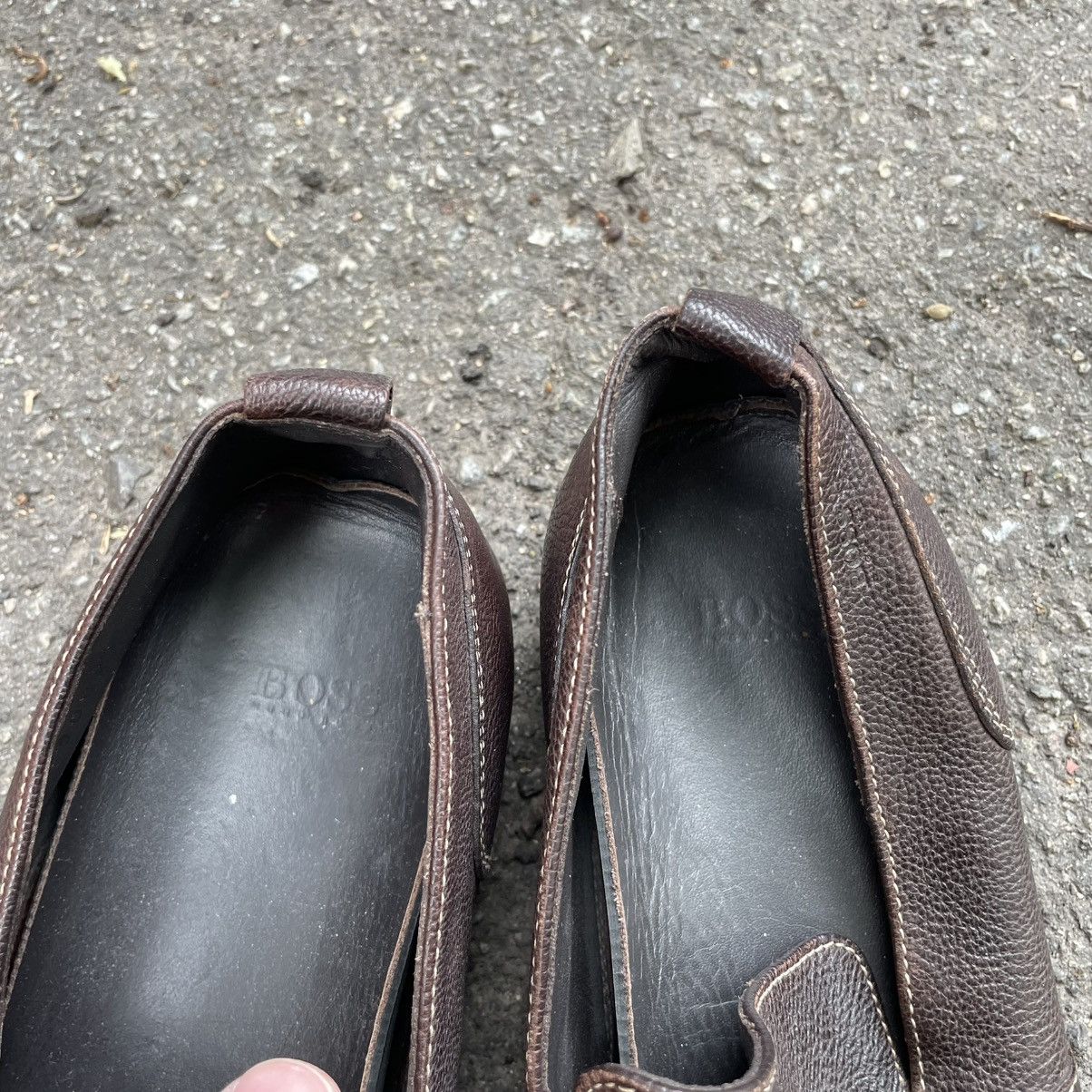 Hugo Boss Hugo Boss Leather Boots Size 7.5 shoos old money luxury Size US 7.5 / EU 40-41 - 5 Thumbnail