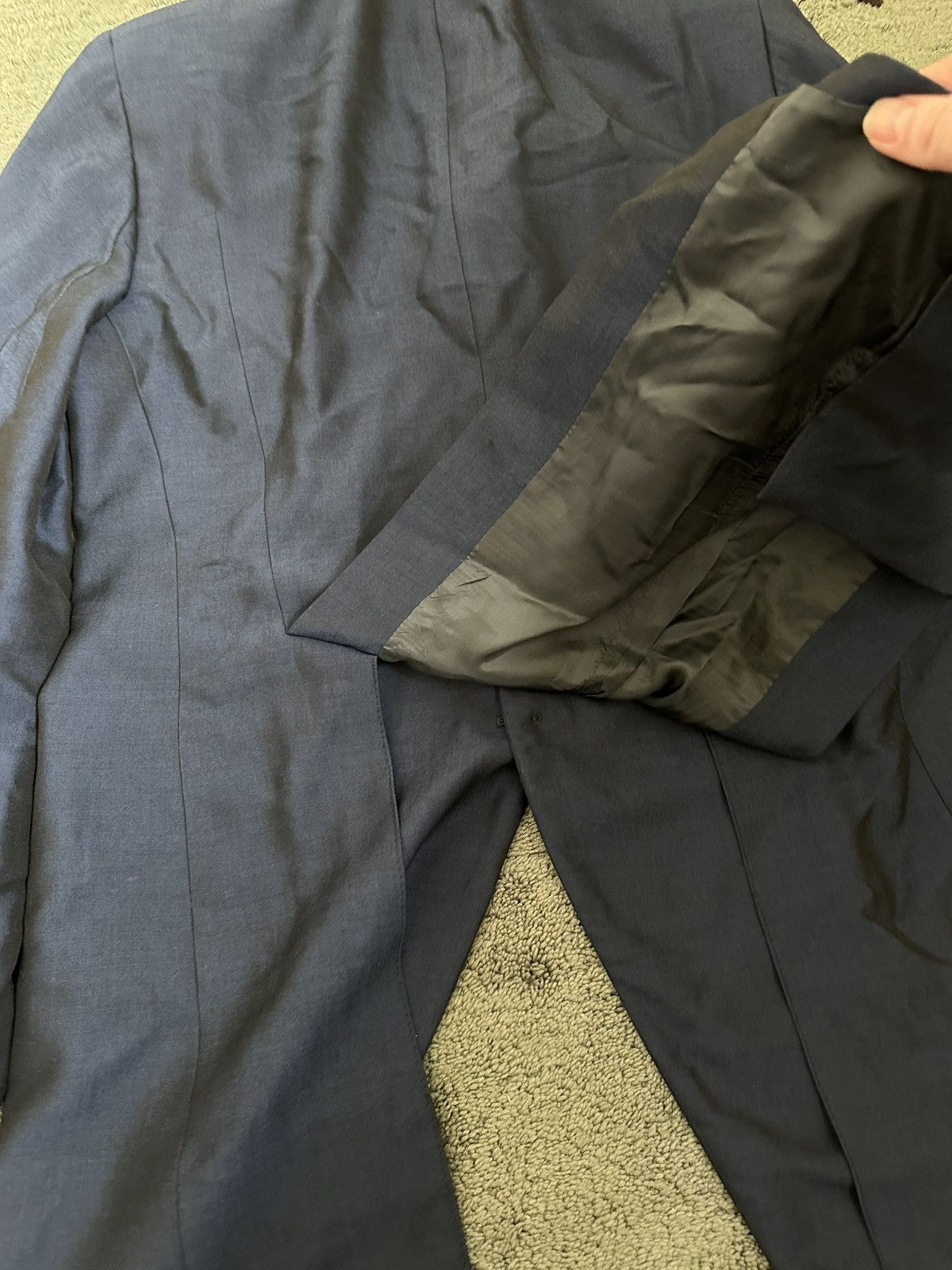 Alexander McQueen Archive Alexander McQueen Spring 1998 Suit 90s Vintage Size US L / EU 52-54 / 3 - 5 Thumbnail