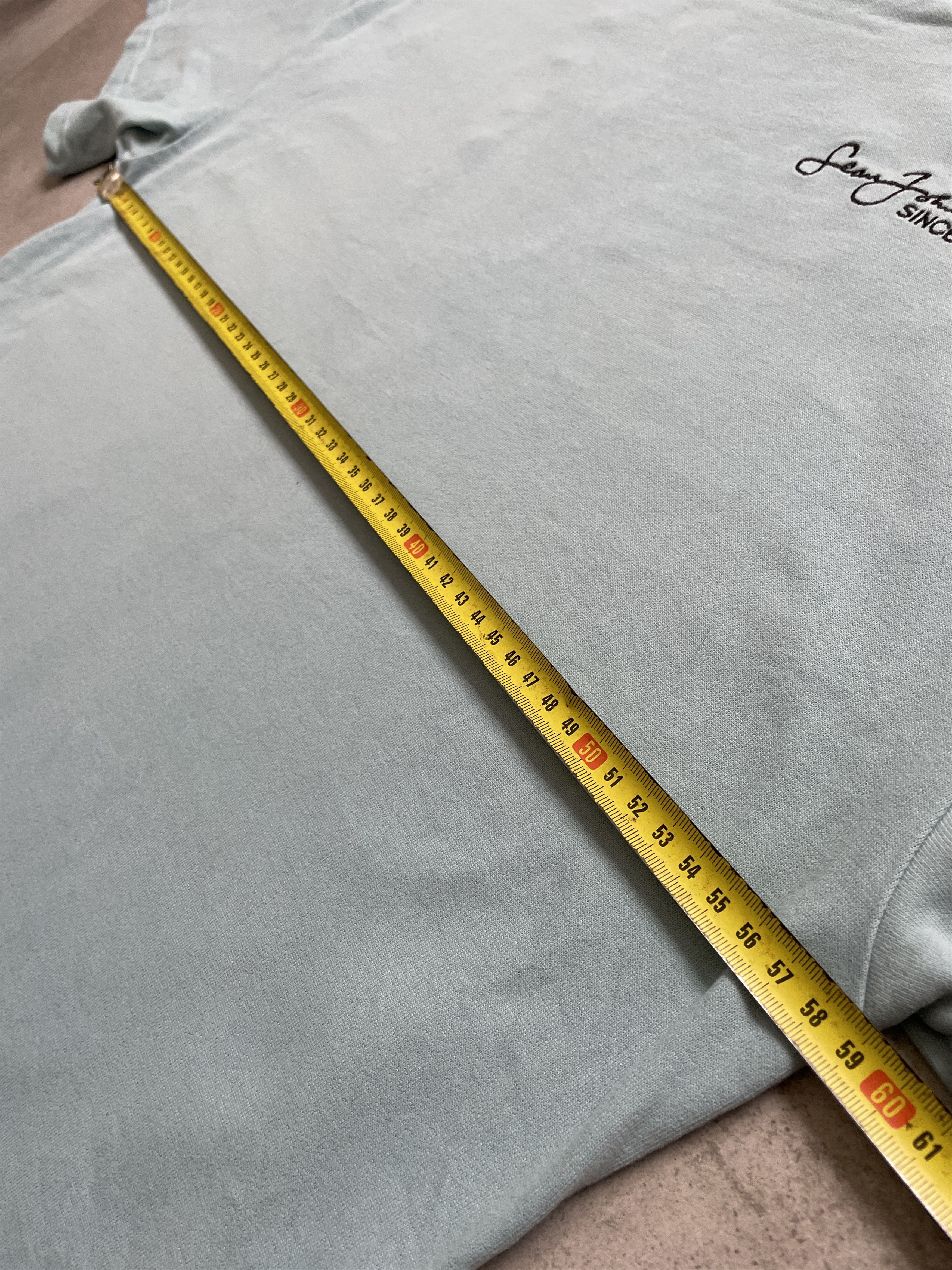 Sean John Y2K SEAN JOHN TURQOUISE OVERSIZED BIG LOGO RAP TEE Size US XL / EU 56 / 4 - 7 Thumbnail