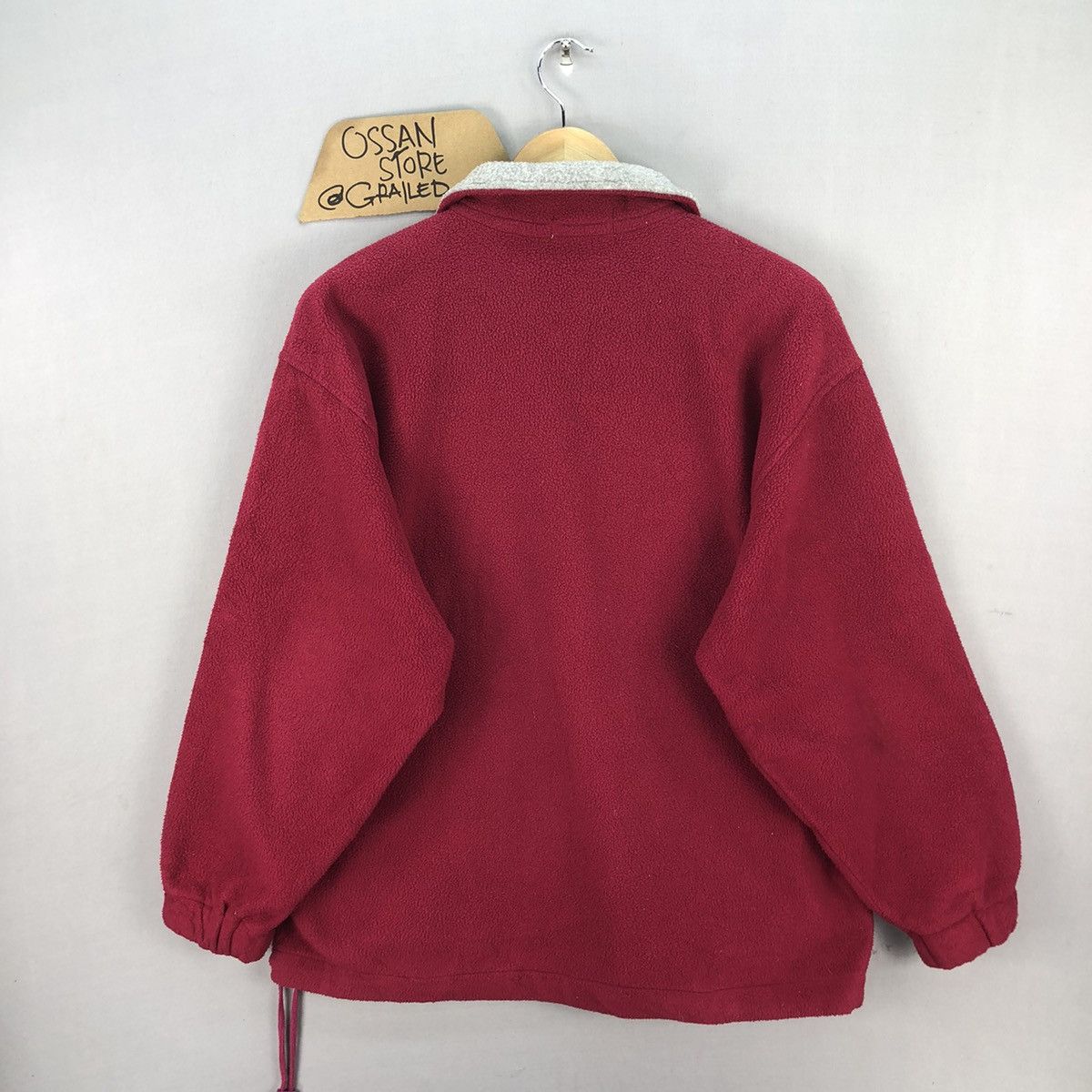 Japanese Brand Vintage SAS Dyersburg Fabrics Half Zipper Pullover Jacket Size US L / EU 52-54 / 3 - 11 Thumbnail