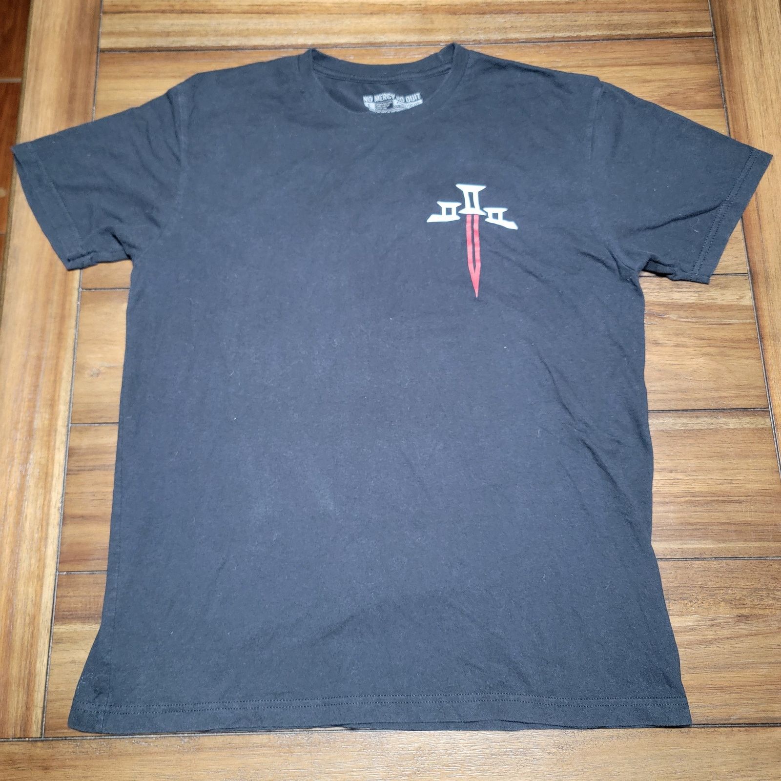 Other "No Chiefs, Just Indians" Unisex Tee (No Mercy No Quit) -Lg Size US L / EU 52-54 / 3 - 3 Thumbnail