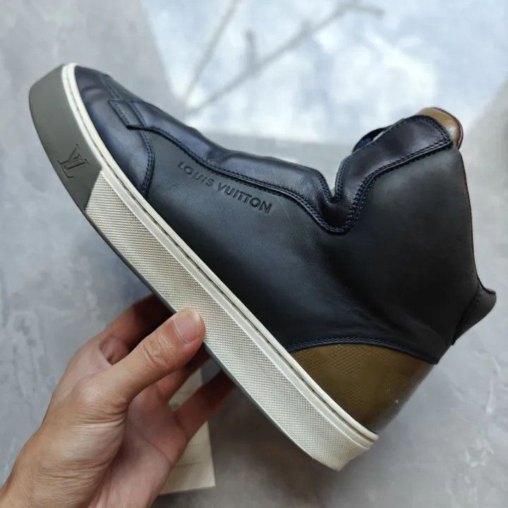Louis Vuitton Louis Vuitton Stylish Breathable High-Top Sneakers -2508 Size US 8.5 / EU 41-42 - 3 Thumbnail