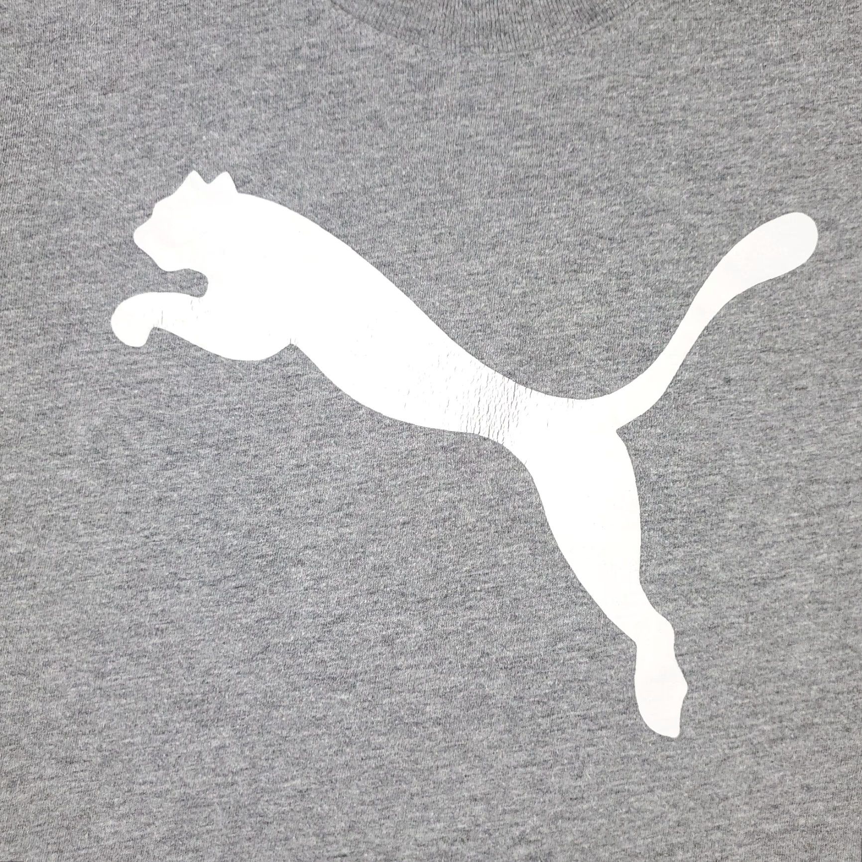 Puma Puma T Shirt Mens Size Medium Gray Casual Short Sleeve Adult Size US M / EU 48-50 / 2 - 2 Thumbnail
