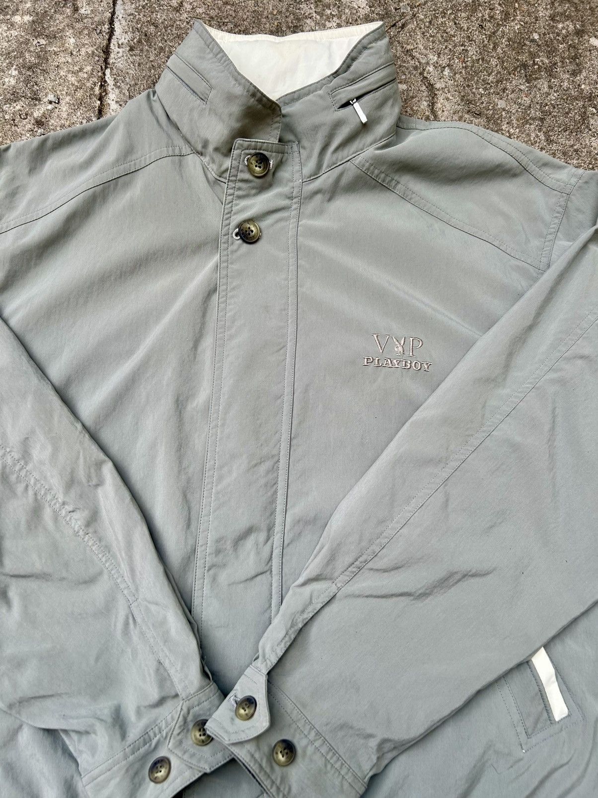 Vintage Vintage Playboy Collection Embroidery Logo Bomber Jacket Size US M / EU 48-50 / 2 - 6 Thumbnail