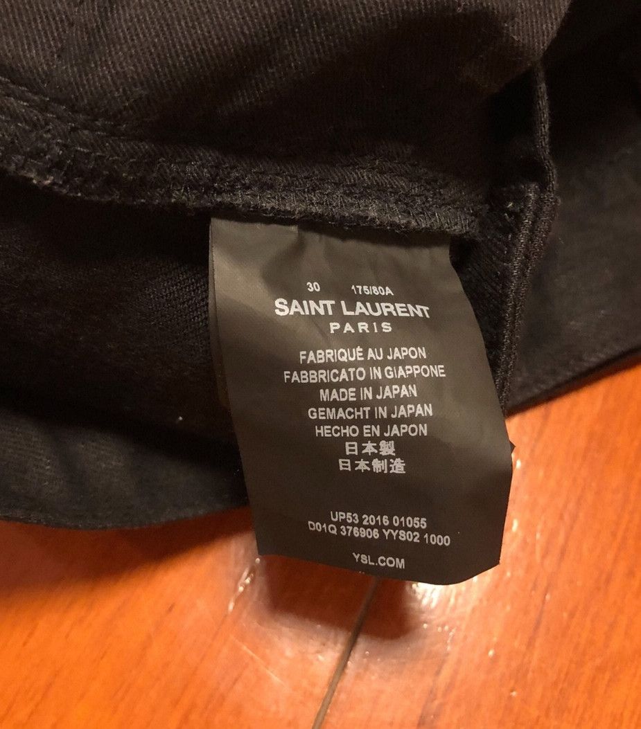 Saint Laurent Paris Saint Laurent Paris by Hedi 16AW Runway D-2507 Size US 30 / EU 46 - 7 Thumbnail
