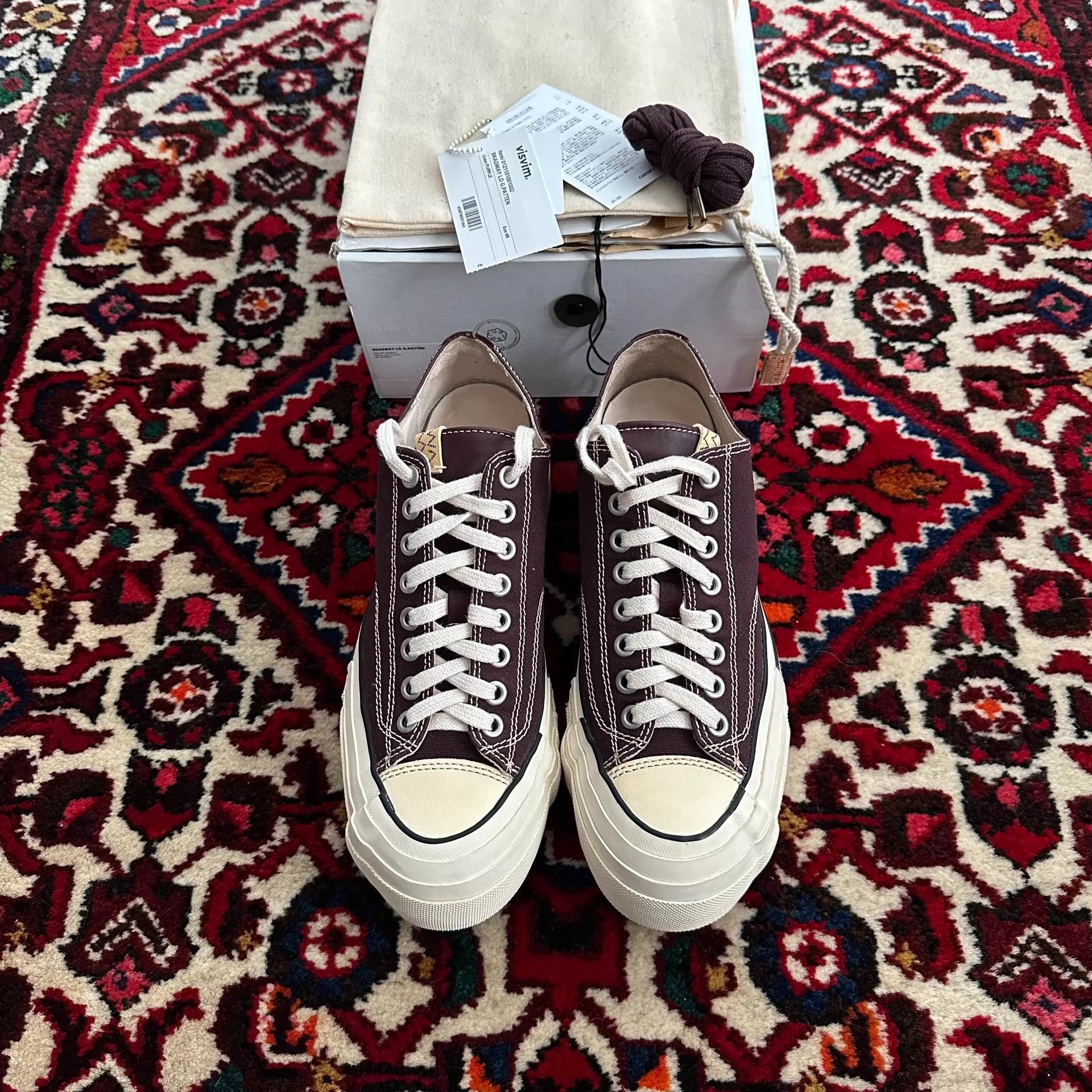 Visvim visvim 21ss skagway canvas sneaker US8 98new Size US 8 / EU 41 - 2 Thumbnail