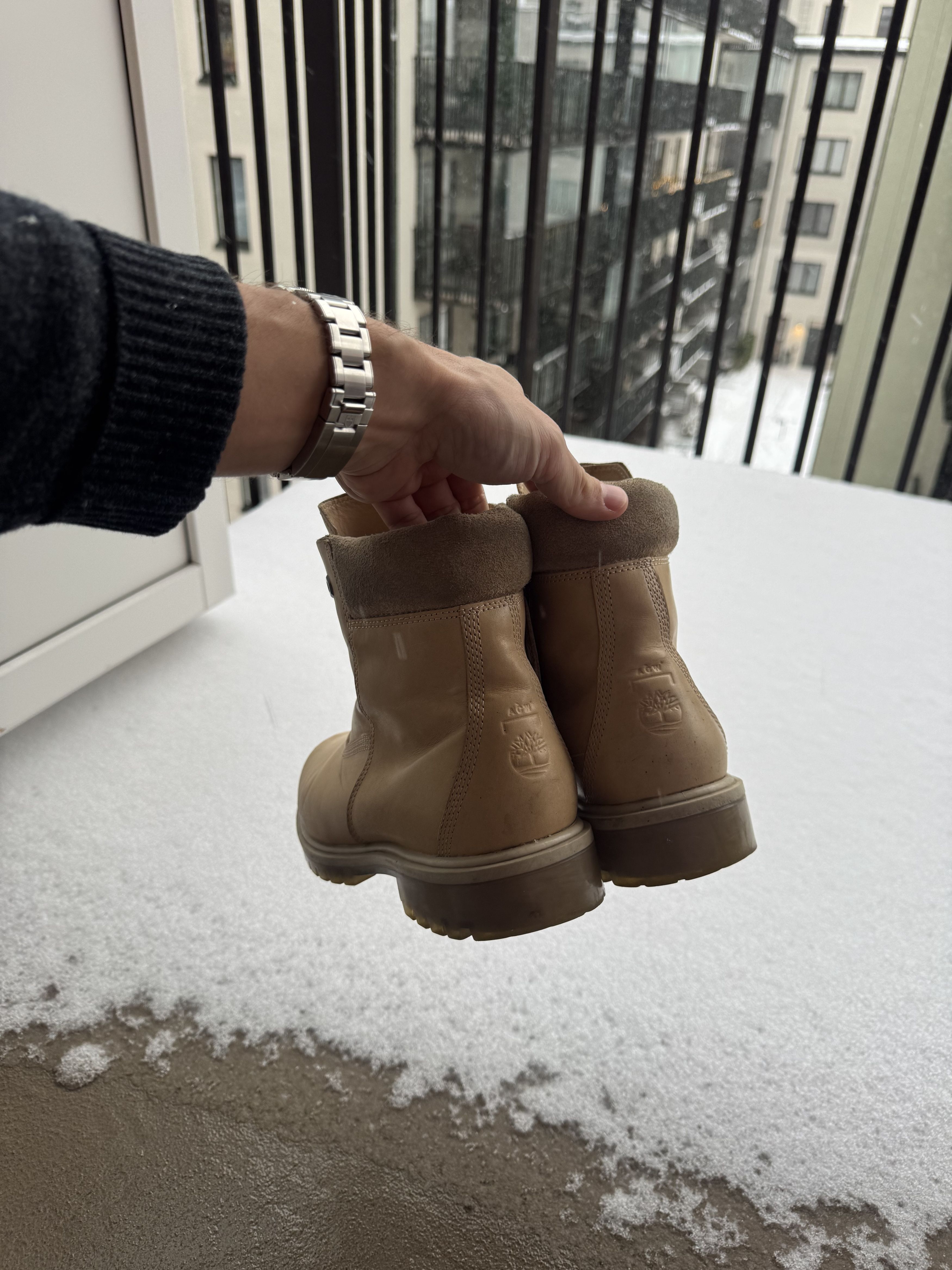 A-COLD-WALL* × Timberland A COLD WALL x Timberland 6 Inch Zip Boots Size US 7.5 / EU 40-41 - 3 Thumbnail