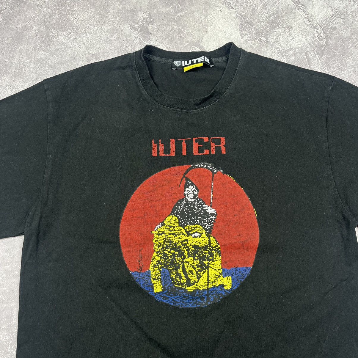 Iuter Iuter Demon Tee Hi How Are You Blood Big Logo T-Shirt Black Size US S / EU 44-46 / 1 - 3 Thumbnail