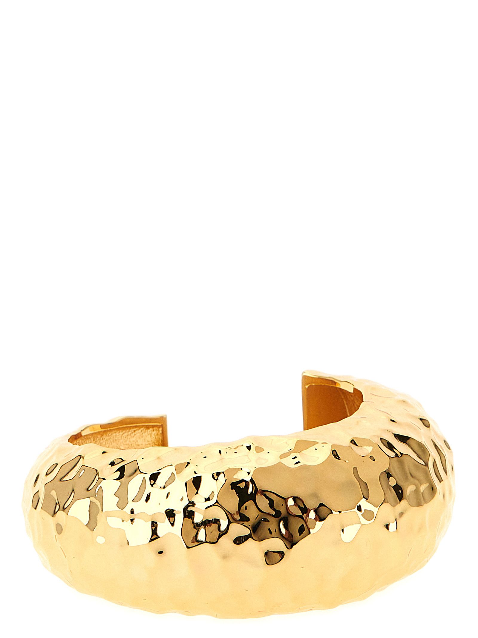Self-Portrait 'Hammered Gold Cuff' bracelet Size ONE SIZE - 1 Thumbnail