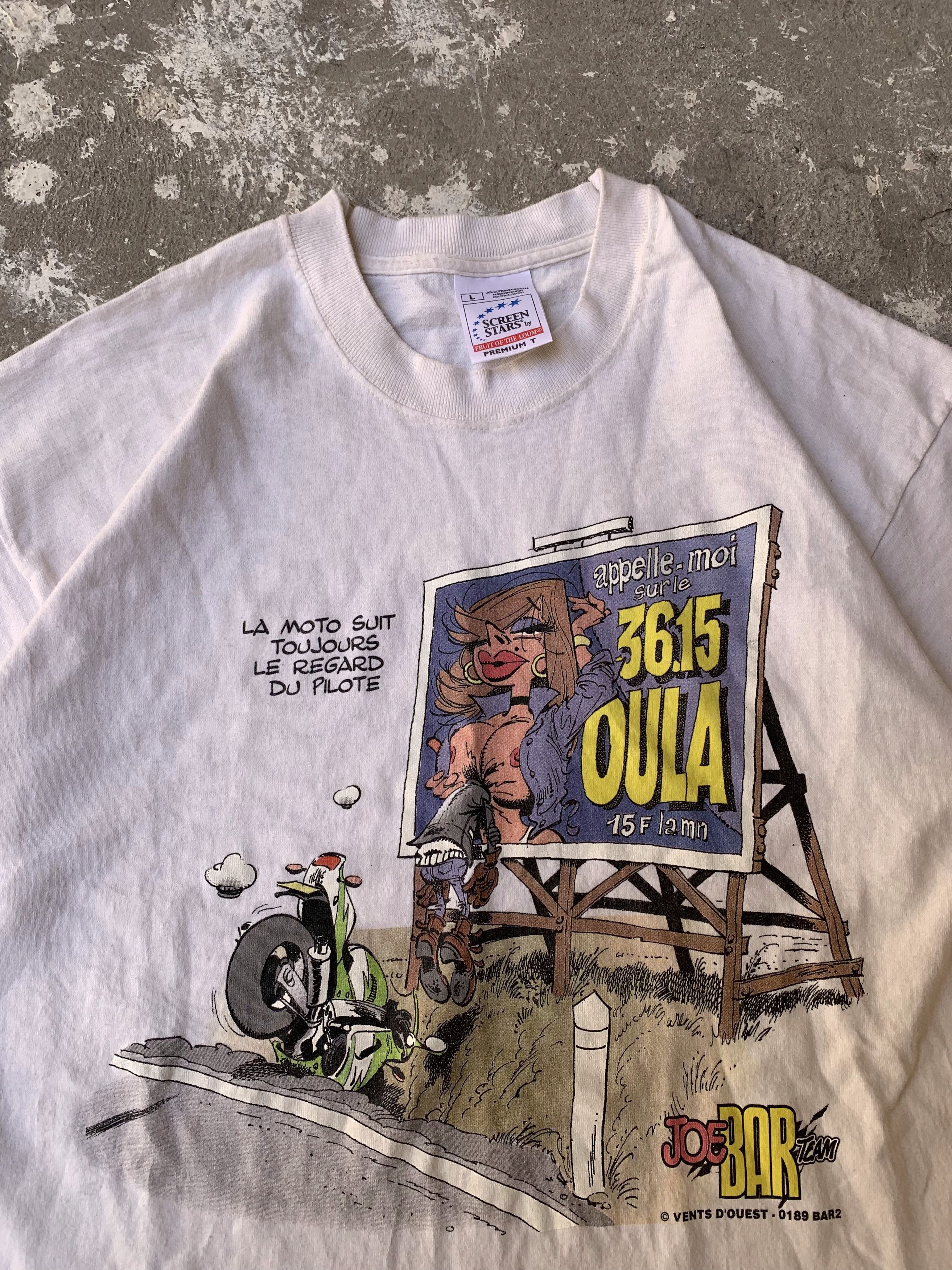 Vintage Vintage Cartoon Tee Size US L / EU 52-54 / 3 - 1 Thumbnail