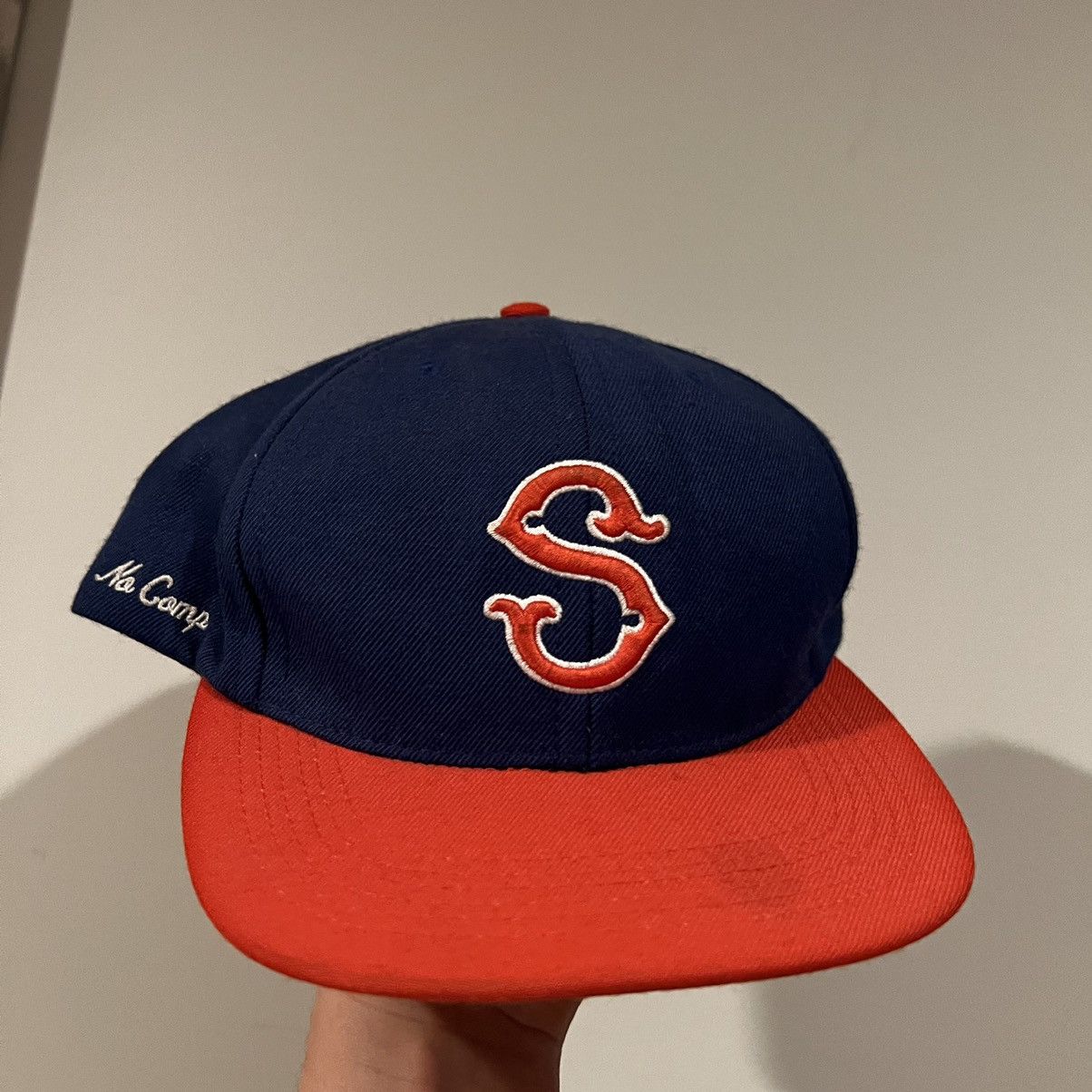 Supreme Supreme No Comp S Logo SnapBack Hat Size ONE SIZE - 1 Thumbnail