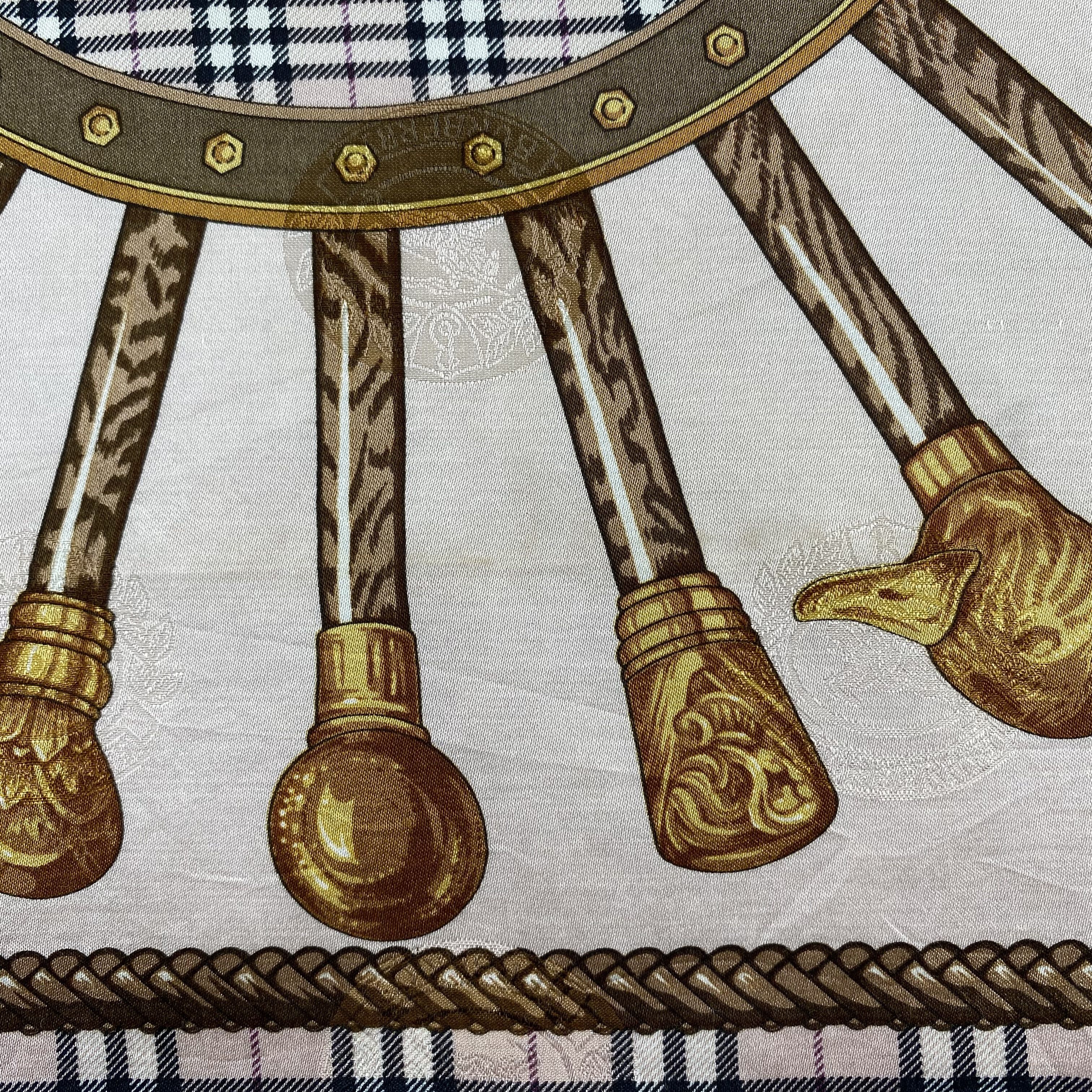 Burberry × Vintage Burberry Handkerchief / Neckerchief / Bandana-P921 Size ONE SIZE - 5 Thumbnail