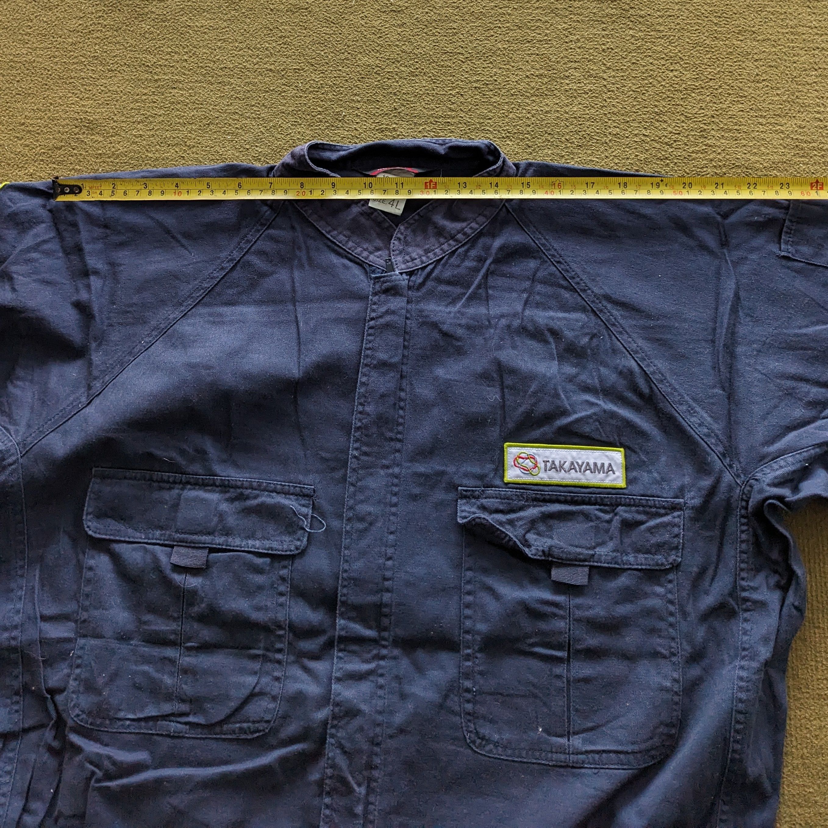 Japanese Brand Vintage TAKAYAMA Japanese Brand Coverall Workwear Jacket Size US XL / EU 56 / 4 - 7 Thumbnail