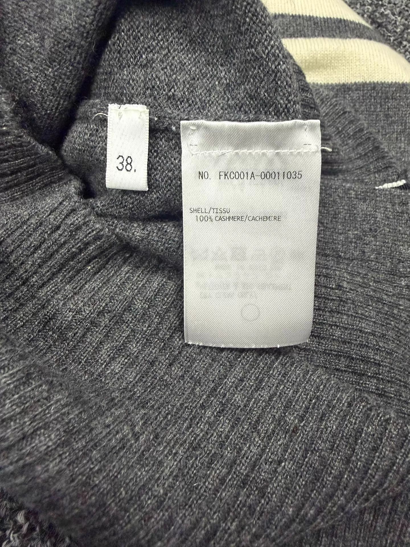 Thom Browne Thom Browne Women's 4-Bar Cashmere Cardi Mid Gray Size38 Size XS / US 0-2 / IT 36-38 - 5 Thumbnail