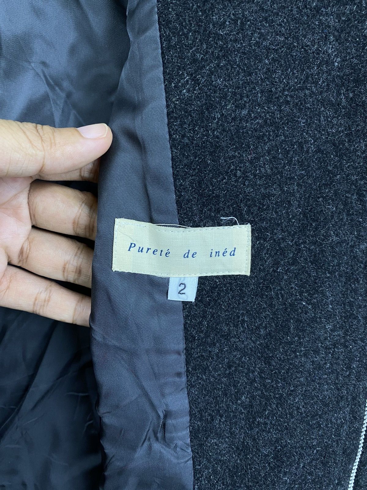 Yohji Yamamoto 🔥STEALS Yohji Yamamoto Ined Wool Long Hoodie Jacket Size US S / EU 44-46 / 1 - 9 Thumbnail