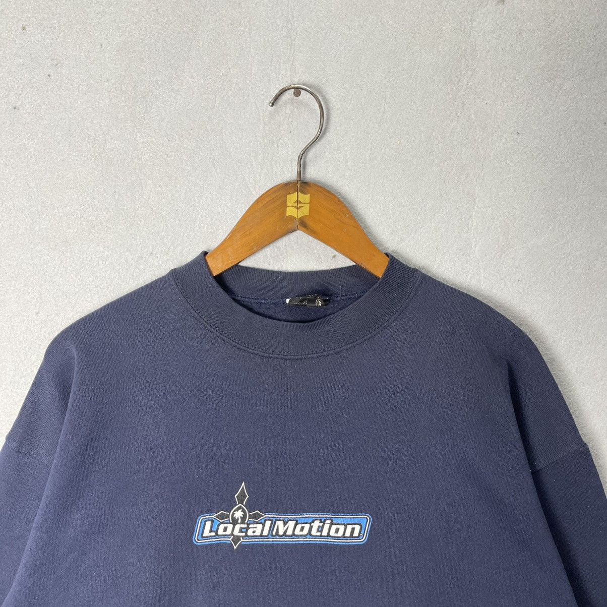 Vintage Vintage Local Motion Crewneck Sweatshirt (90s) Size US L / EU 52-54 / 3 - 2 Thumbnail