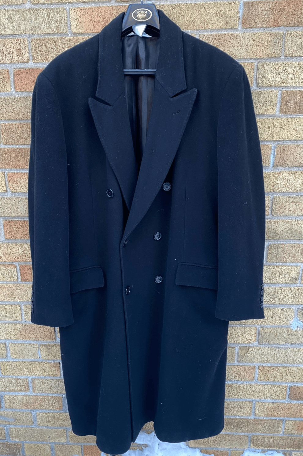 Other Sergio Valentino 100% Cashmere Double-Breasted Coat - IT Size US XL / EU 56 / 4 - 1 Thumbnail