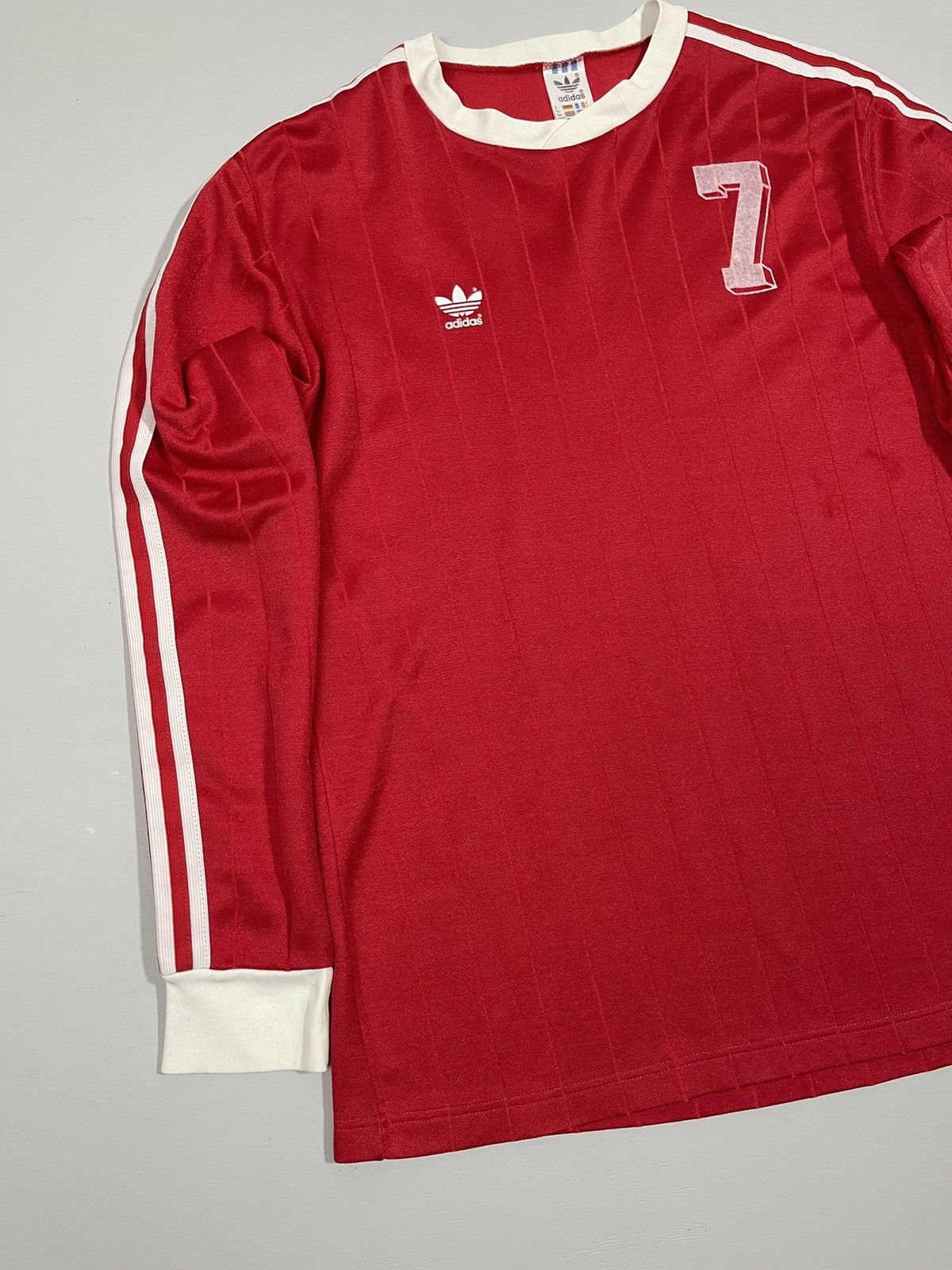 Adidas 70s/80s Adidas Retro Soccer Jersey Made in Yugoslavia #7 Size US L / EU 52-54 / 3 - 2 Thumbnail