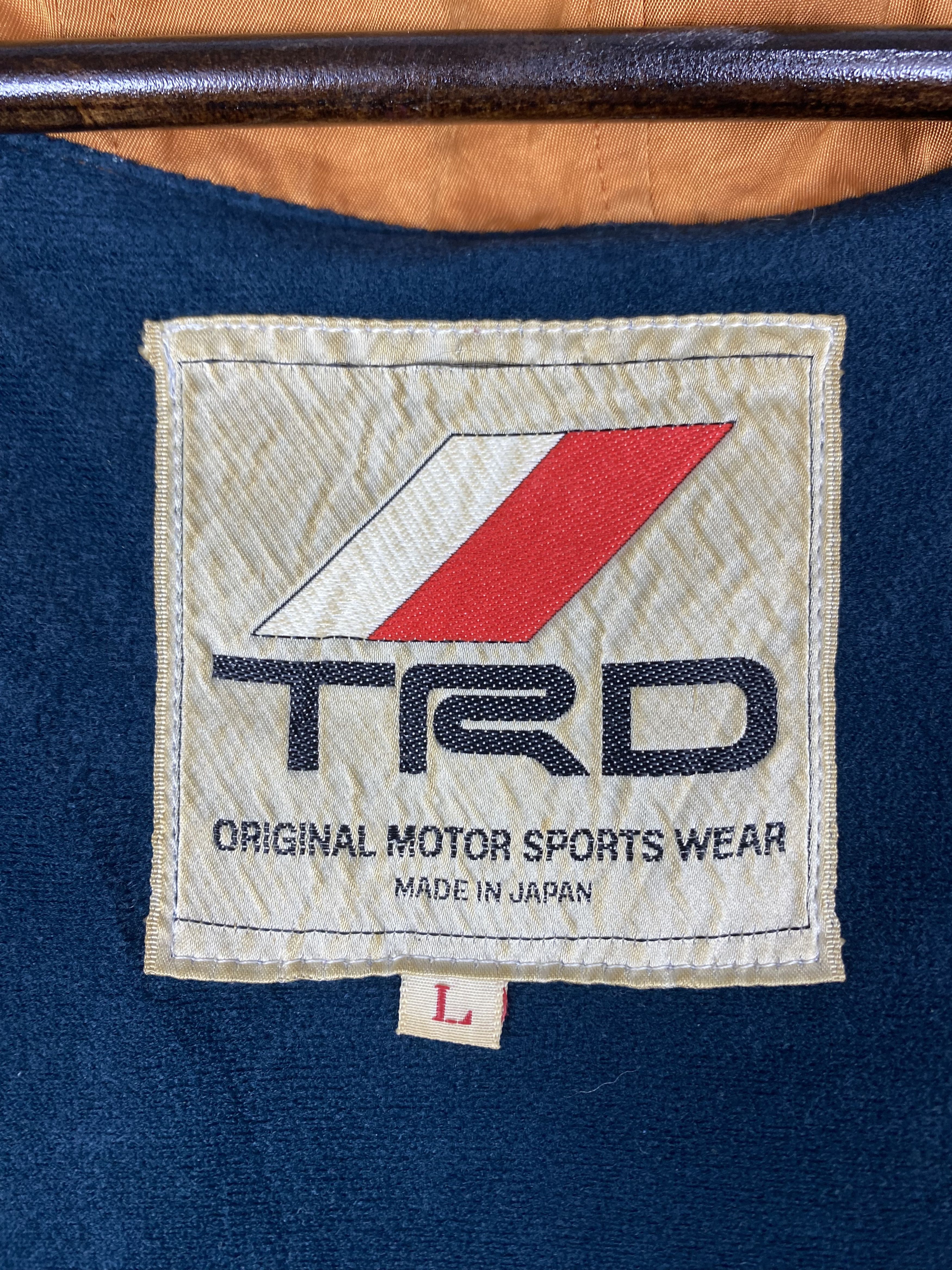Japanese Brand Vintage Toyota Racing Development TRD Long Jacket DJ0948 Size US L / EU 52-54 / 3 - 9 Thumbnail