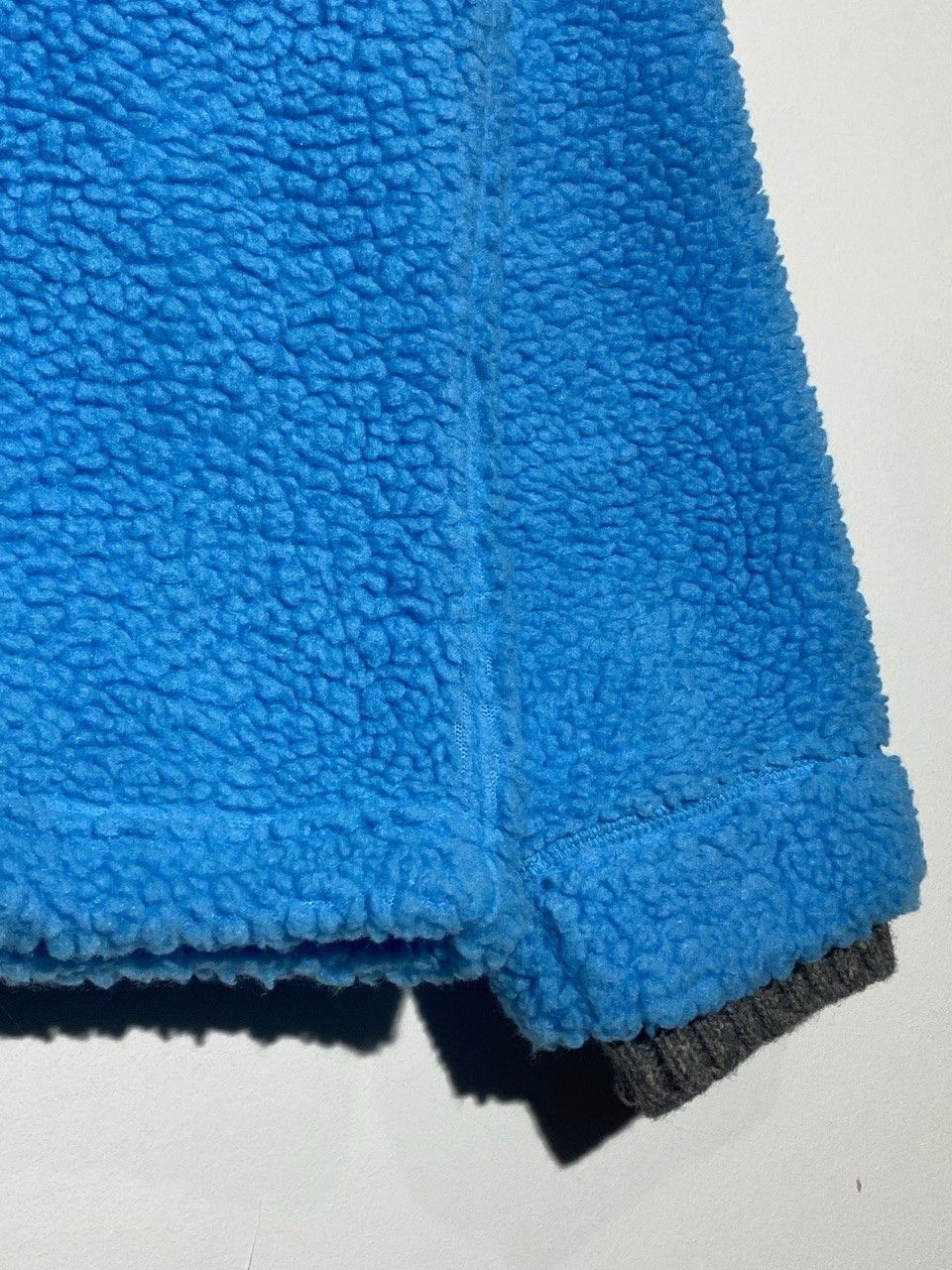 Napapijri Vintage Napapijri Flag Logo Baby Blue Fleece 1/4 zip Size US XL / EU 56 / 4 - 5 Thumbnail