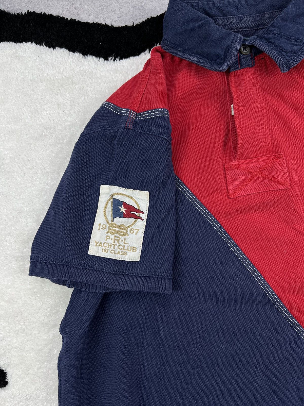 Ralph Lauren Vintage Polo Ralph Lauren Yacht Club Chief Keef Style Polo Size US L / EU 52-54 / 3 - 5 Thumbnail