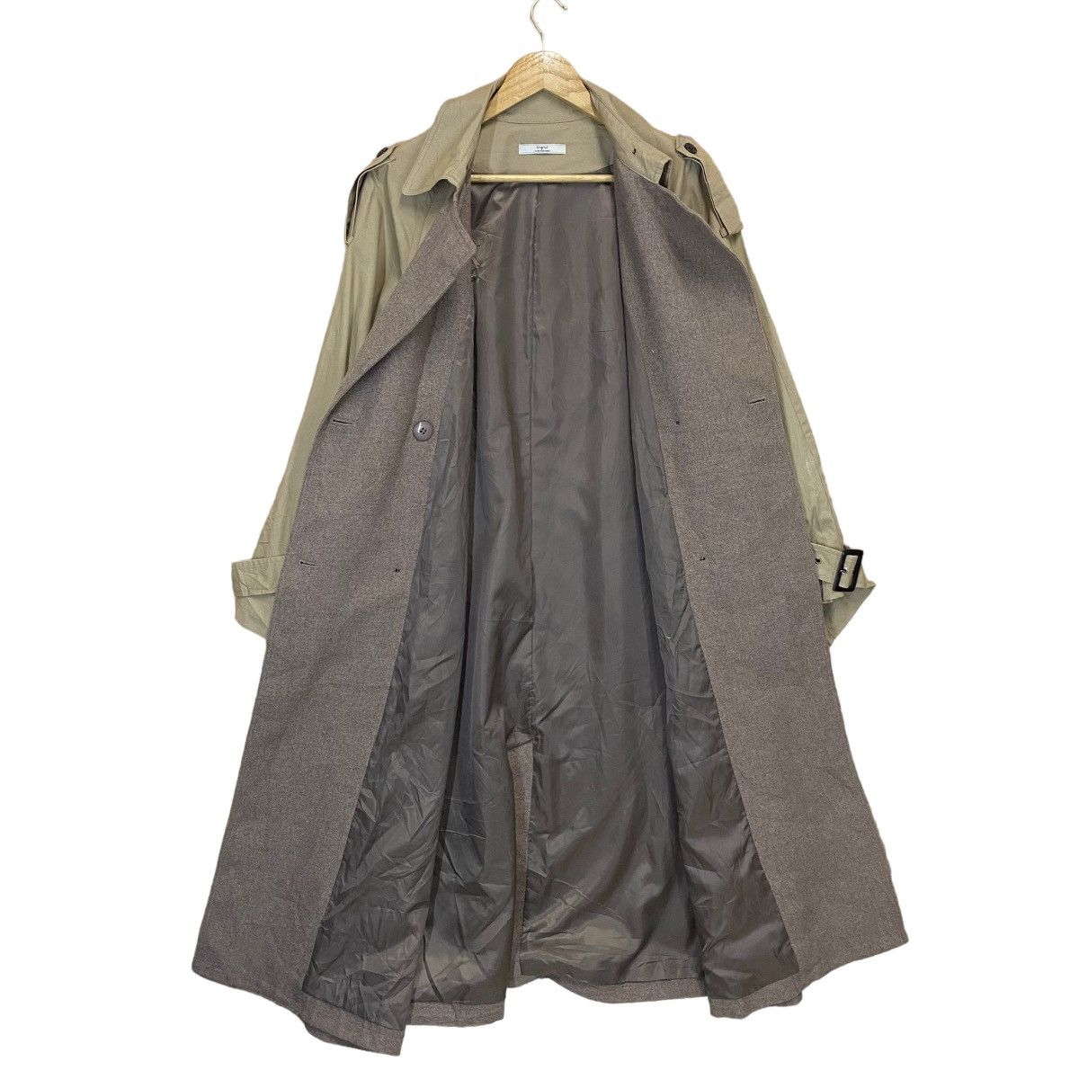 Issey Miyake UNGRID A New Class Casual Inspired Issey Miyake Long Coat Size US M / EU 48-50 / 2 - 8 Thumbnail