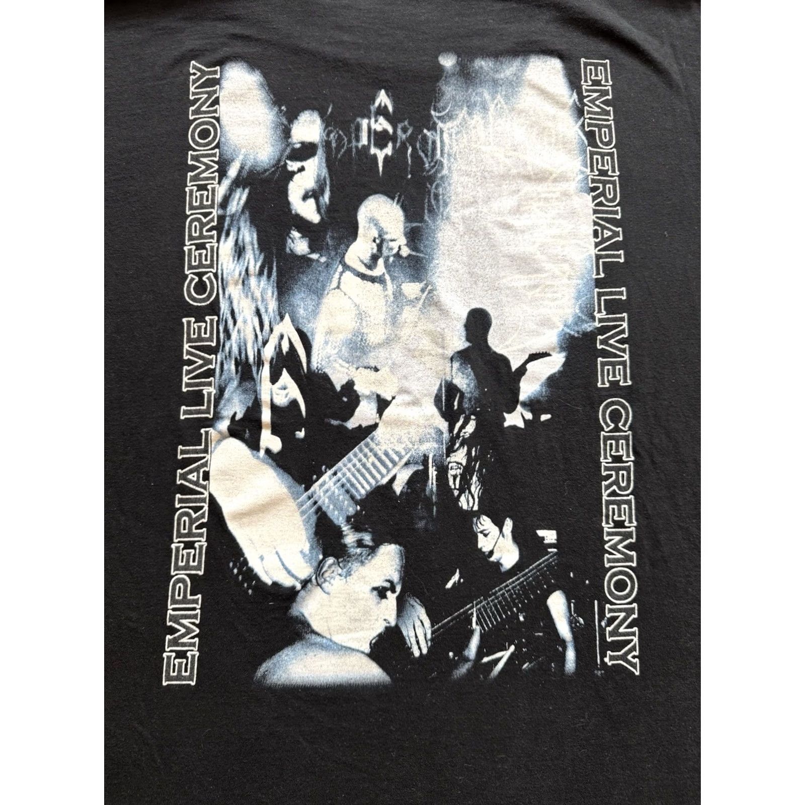 Imperial Vintage 2001 Emperor Emperial Live Ceremony Shirt Sz XL Norwegian Black Metal Graphic Size US XL / EU 56 / 4 - 5 Thumbnail