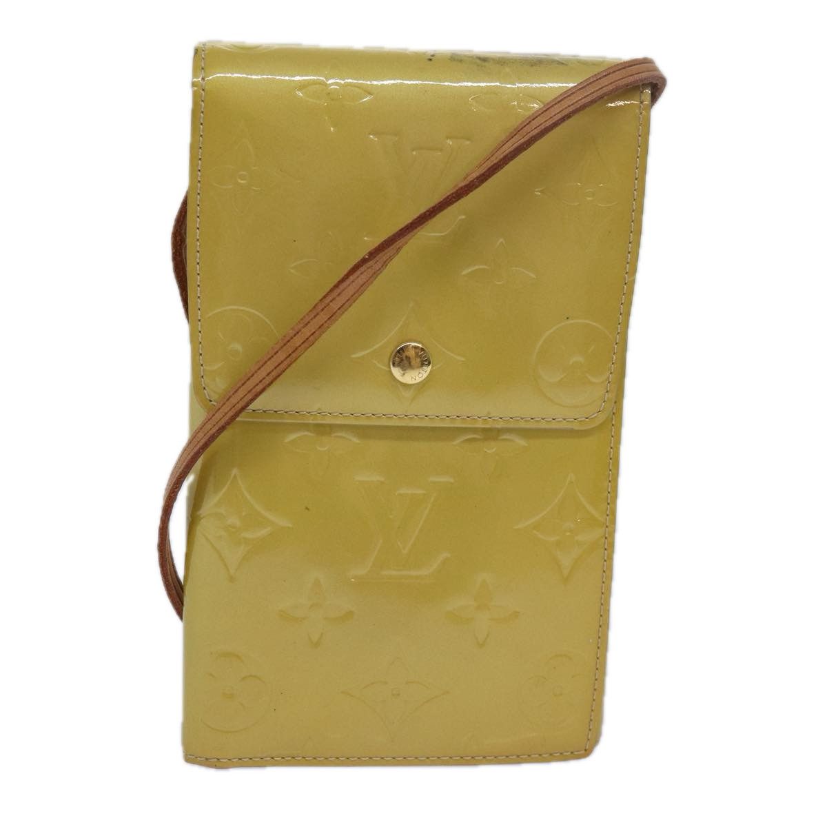 Louis Vuitton Walker Beige Patent Leather Wallet (Pre-Owned) Size ONE SIZE - 1 Thumbnail